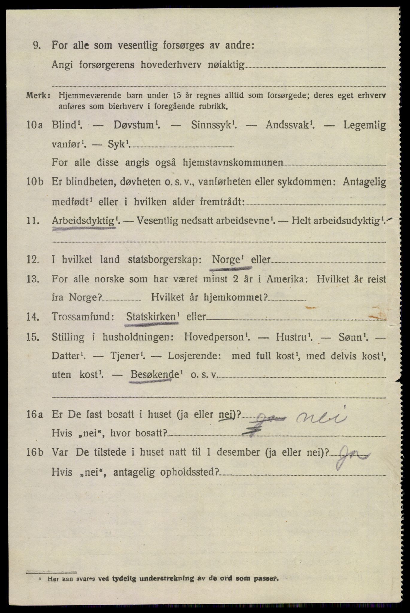 SAKO, 1920 census for Hedrum, 1920, p. 9912