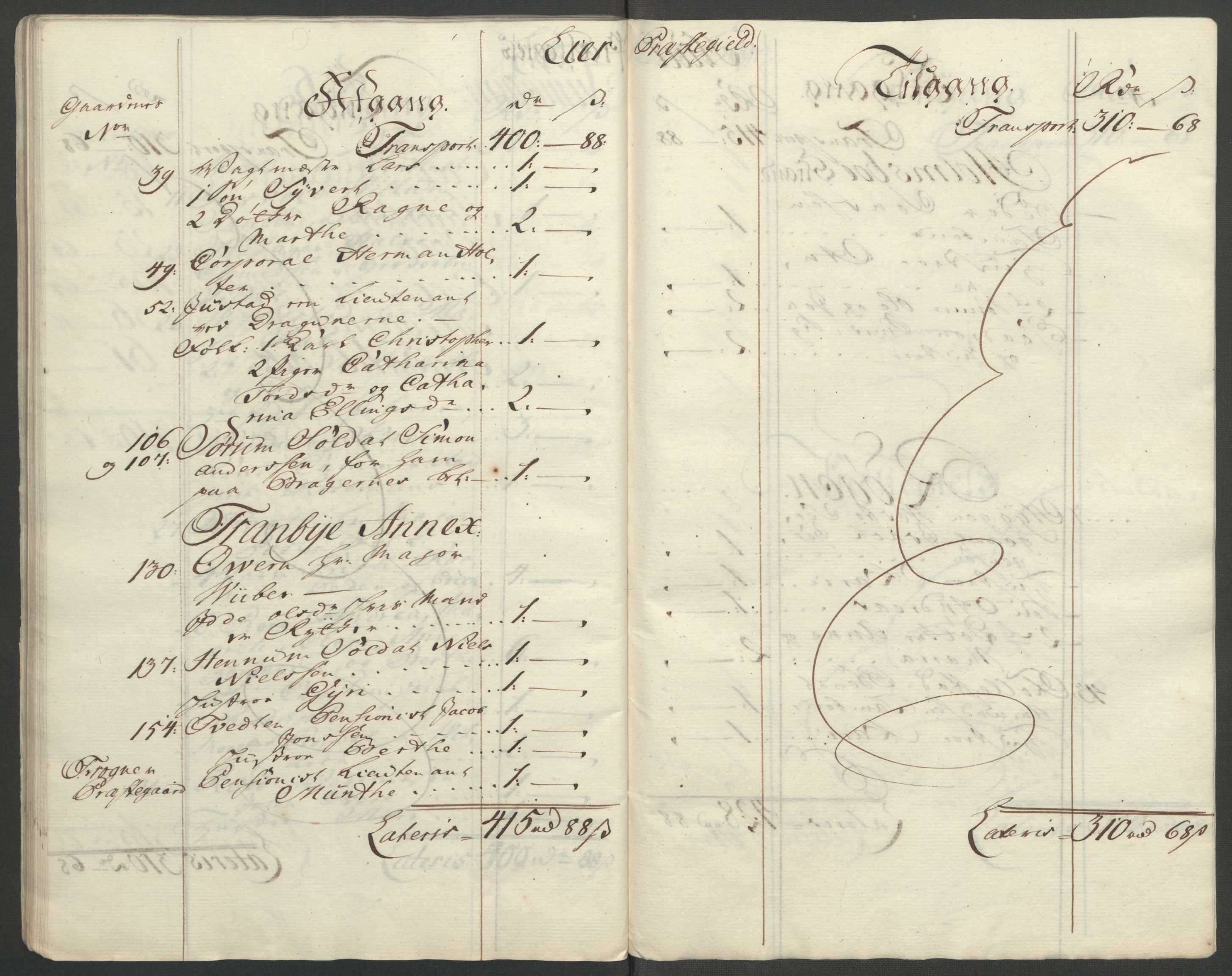 Rentekammeret inntil 1814, Reviderte regnskaper, Fogderegnskap, AV/RA-EA-4092/R31/L1833: Ekstraskatten Hurum, Røyken, Eiker, Lier og Buskerud, 1762-1764, p. 119