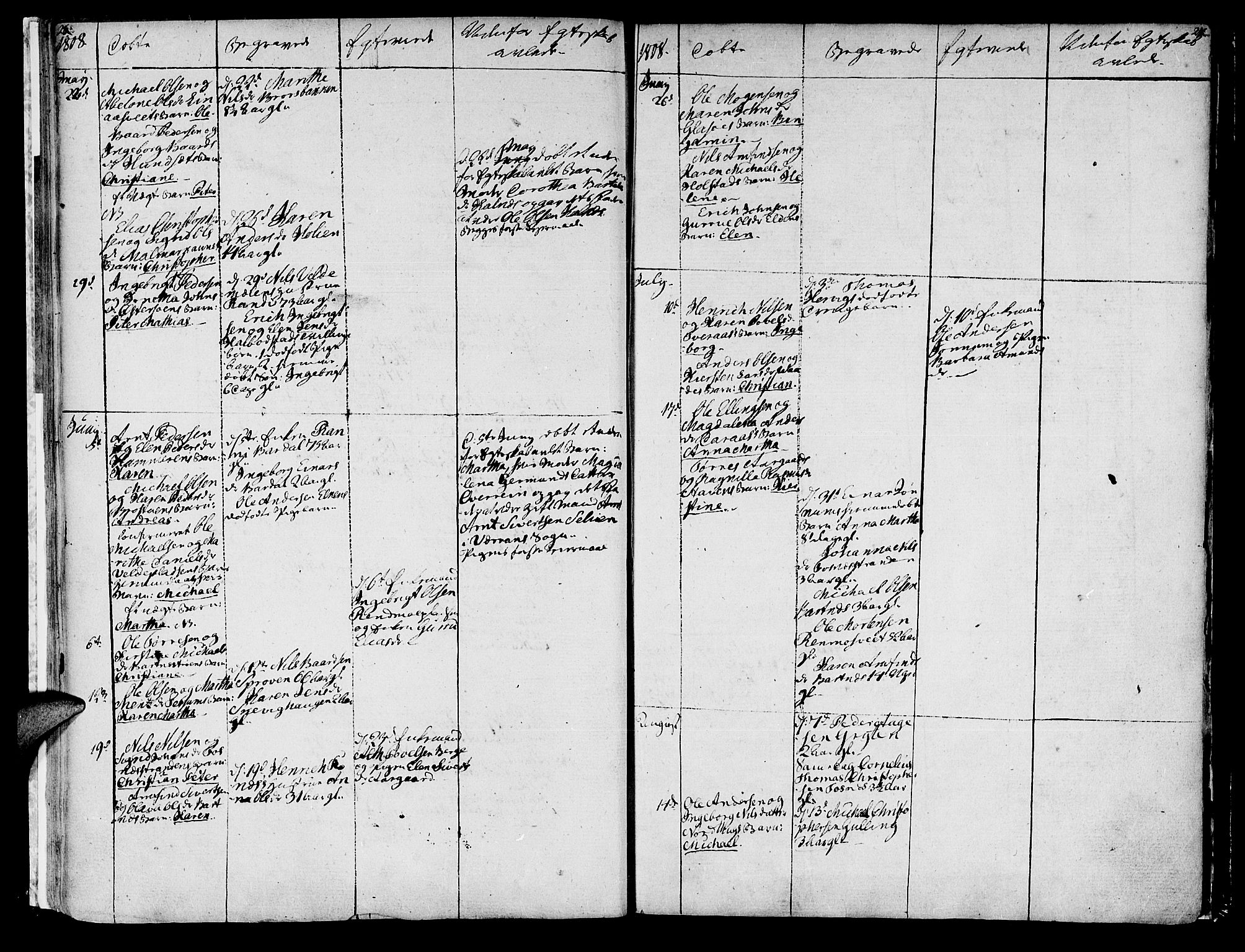 Ministerialprotokoller, klokkerbøker og fødselsregistre - Nord-Trøndelag, AV/SAT-A-1458/741/L0386: Parish register (official) no. 741A02, 1804-1816, p. 26-27