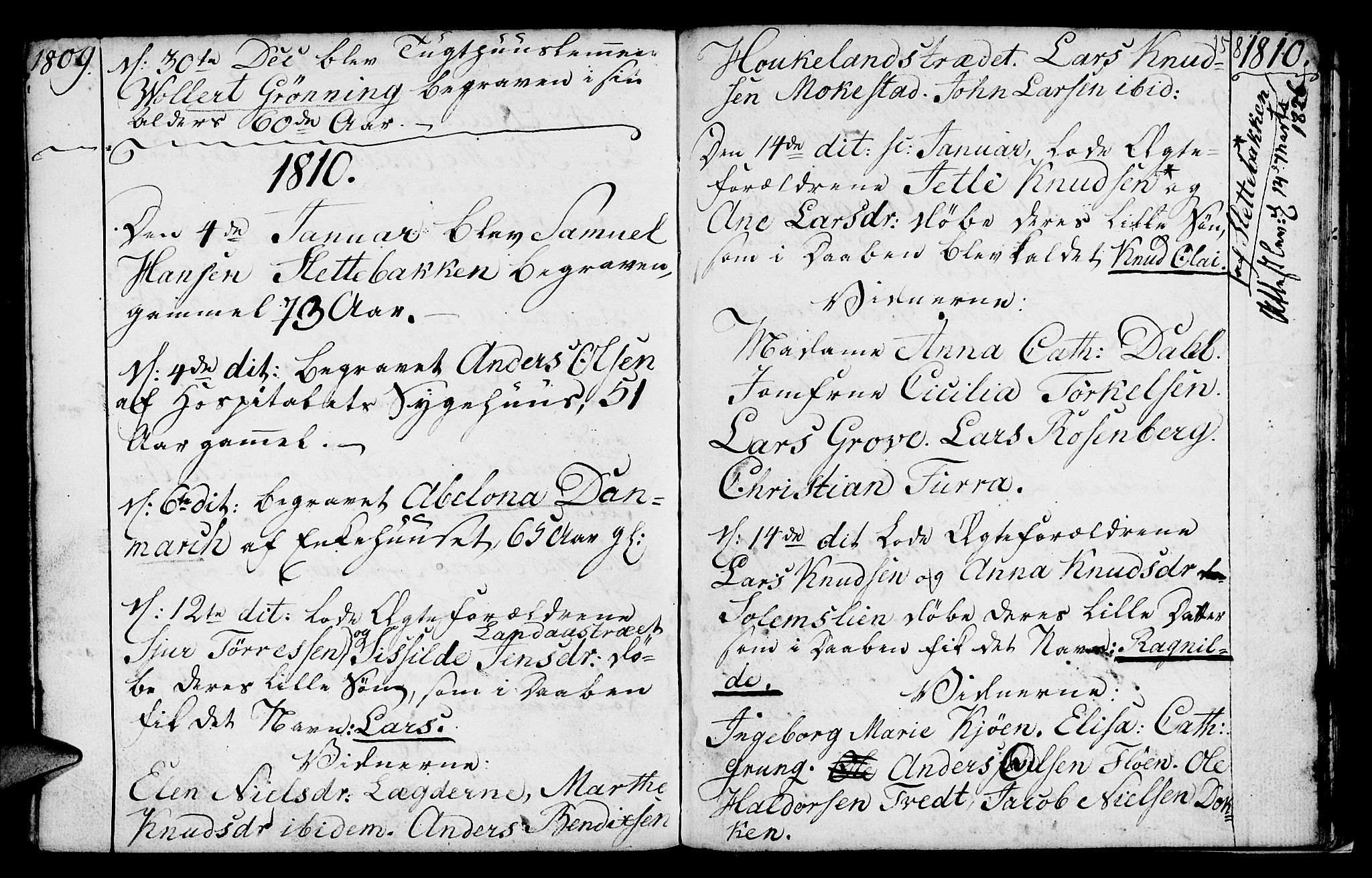 St. Jørgens hospital og Årstad sokneprestembete, AV/SAB-A-99934: Parish register (official) no. A 2, 1766-1814, p. 158