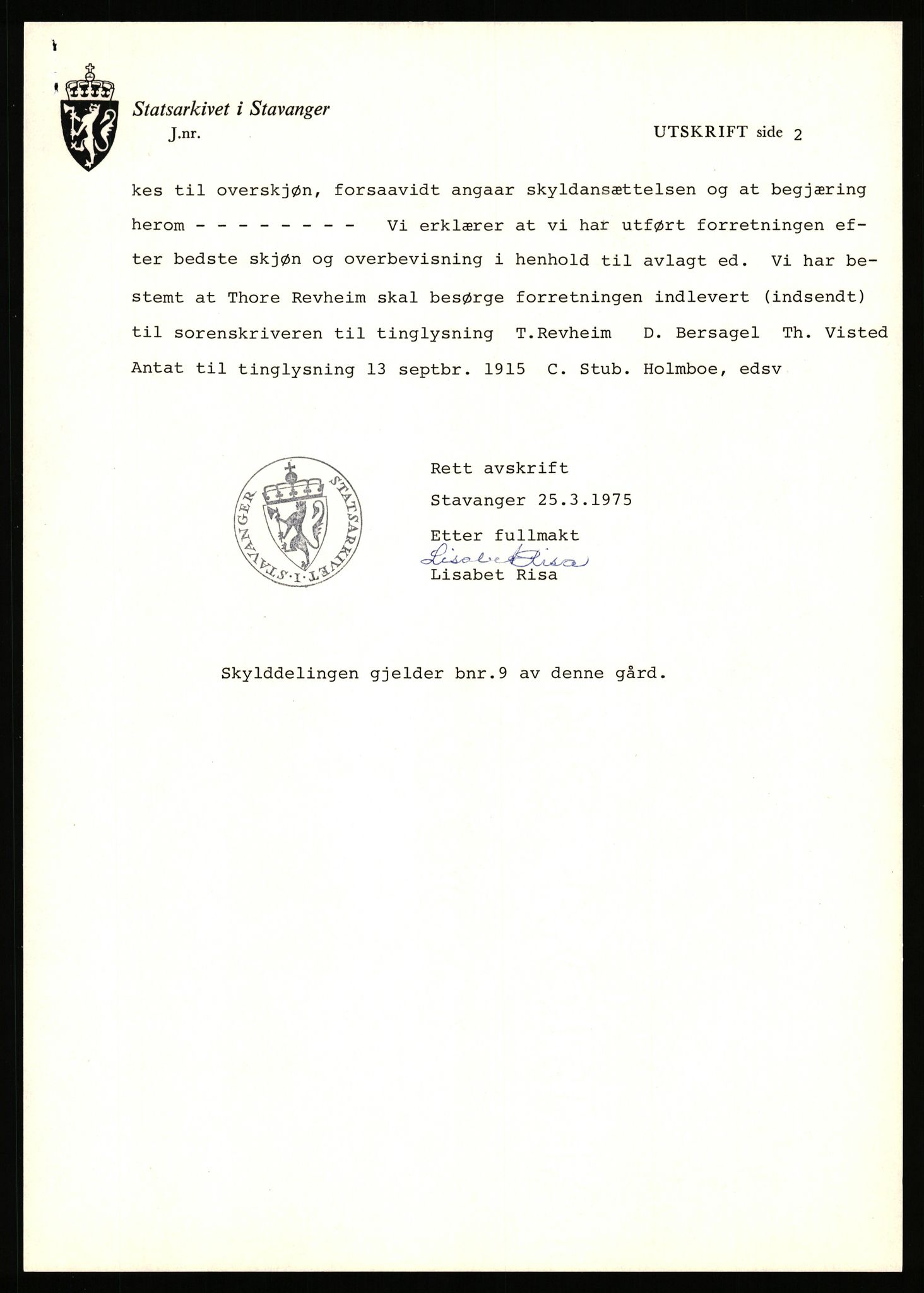 Statsarkivet i Stavanger, AV/SAST-A-101971/03/Y/Yj/L0025: Avskrifter sortert etter gårdsnavn: Garpestad - Gjerde, 1750-1930, p. 71