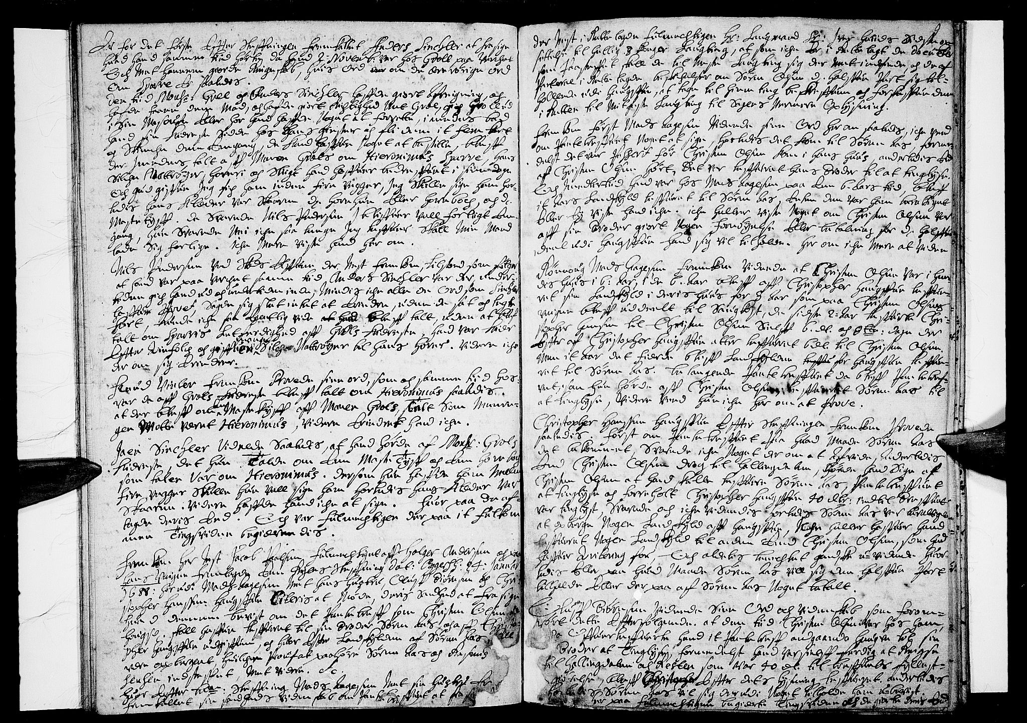 Eiker, Modum og Sigdal sorenskriveri, SAKO/A-123/F/Fa/Faa/L0023: Tingbok, 1687-1688, p. 8b-9a