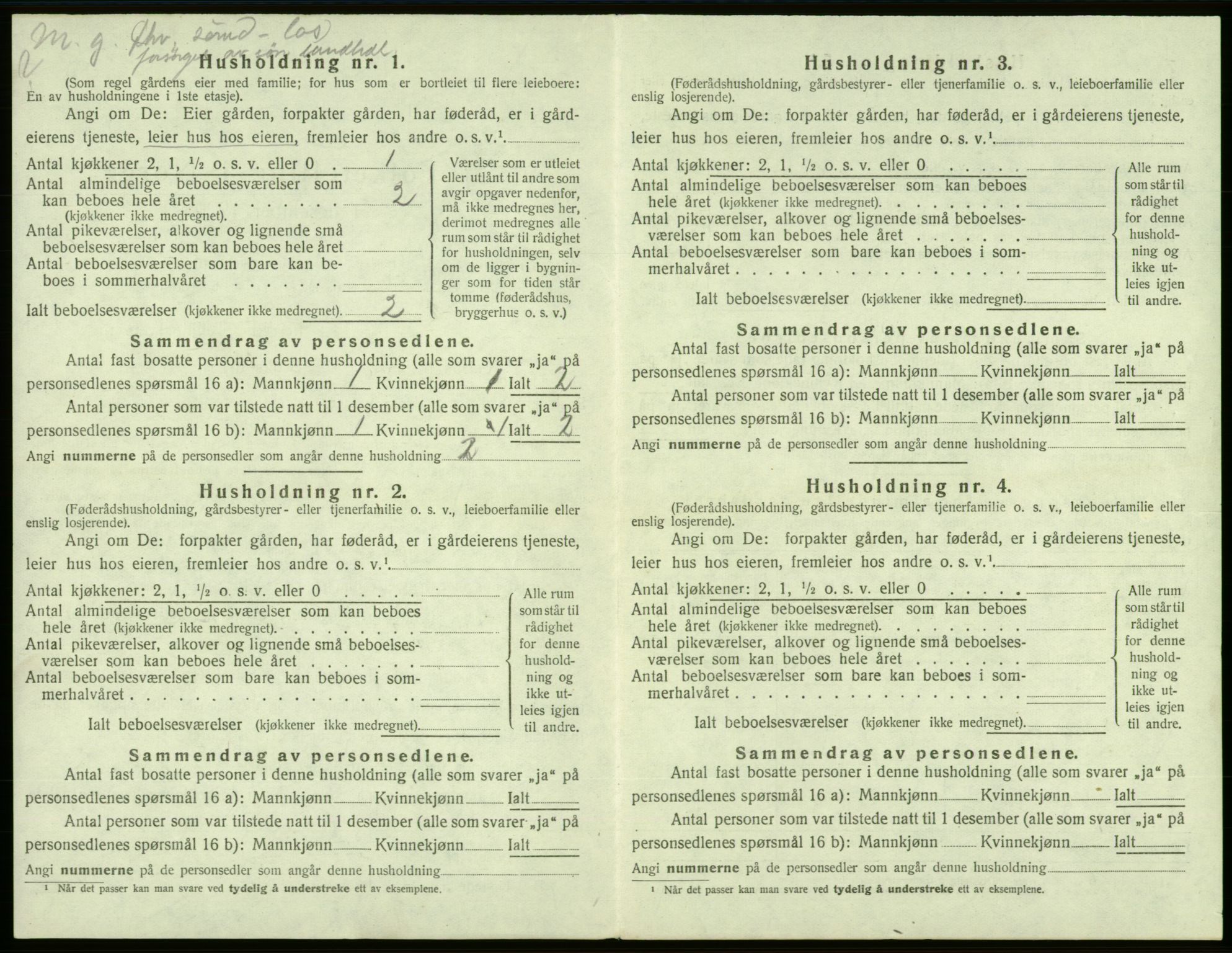 SAB, 1920 census for Sveio, 1920, p. 385