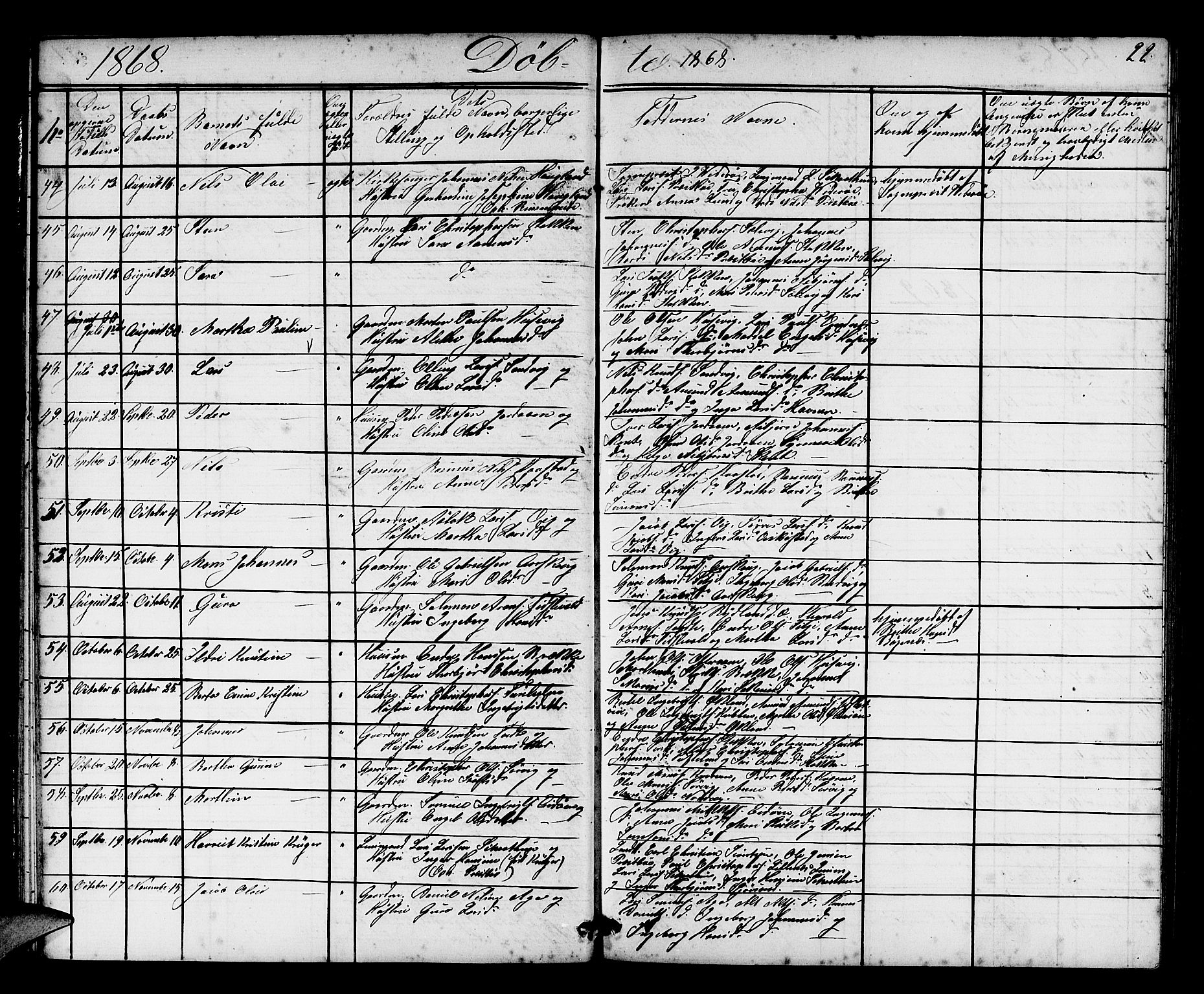 Fitjar sokneprestembete, AV/SAB-A-99926: Parish register (copy) no. A 1, 1864-1886, p. 21