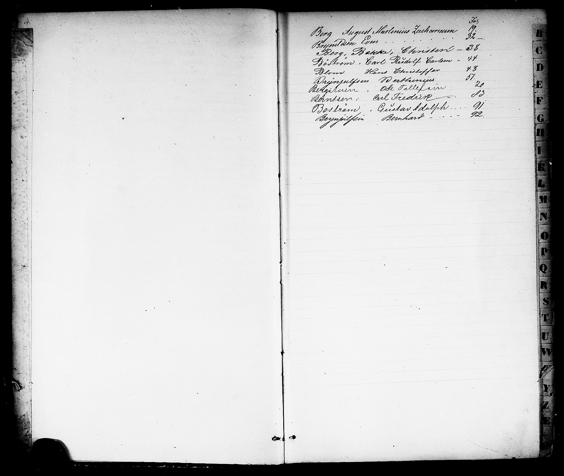 Porsgrunn innrulleringskontor, SAKO/A-829/F/Fb/L0003: Annotasjonsrulle, 1860-1870, p. 3