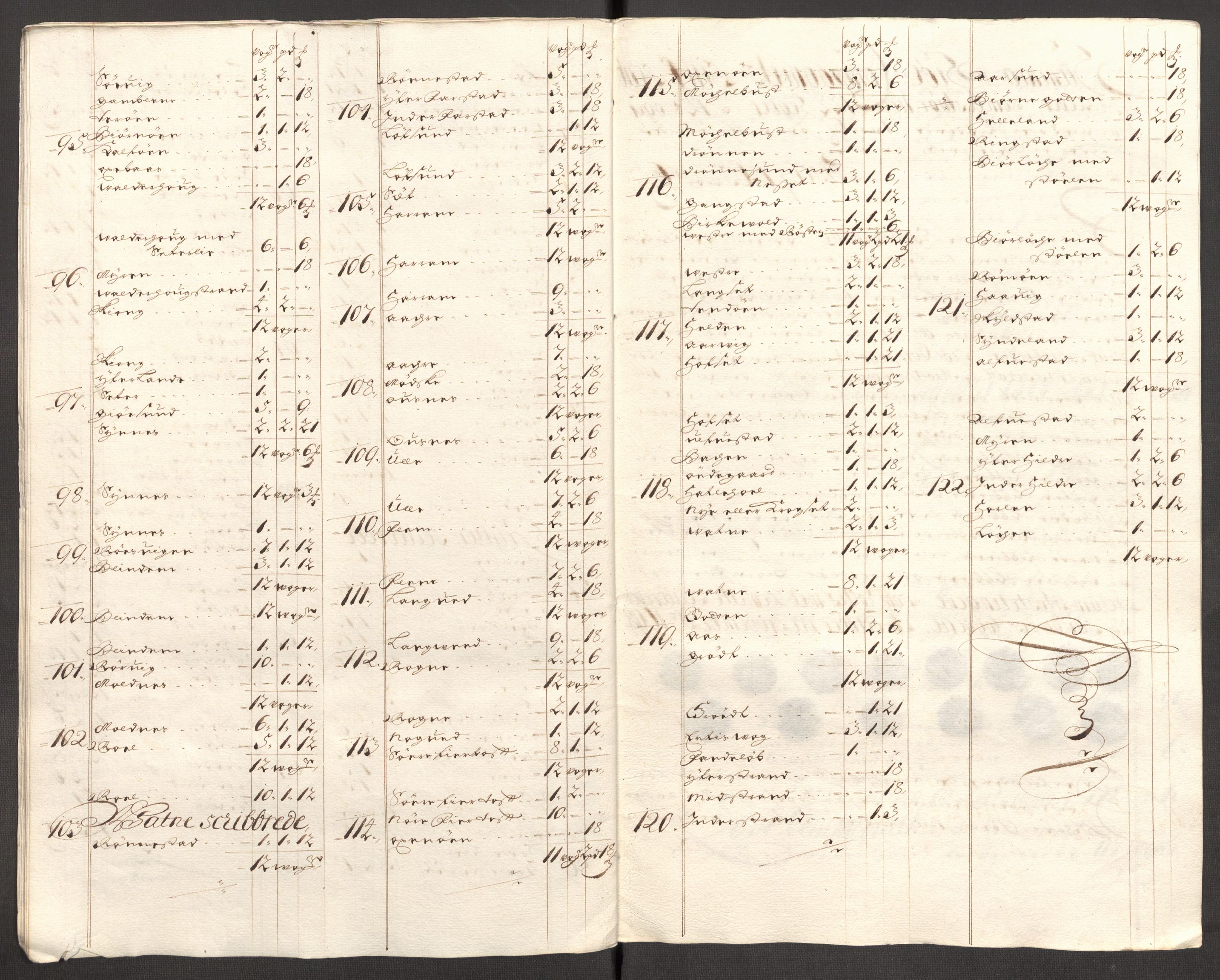 Rentekammeret inntil 1814, Reviderte regnskaper, Fogderegnskap, AV/RA-EA-4092/R54/L3556: Fogderegnskap Sunnmøre, 1696-1698, p. 324