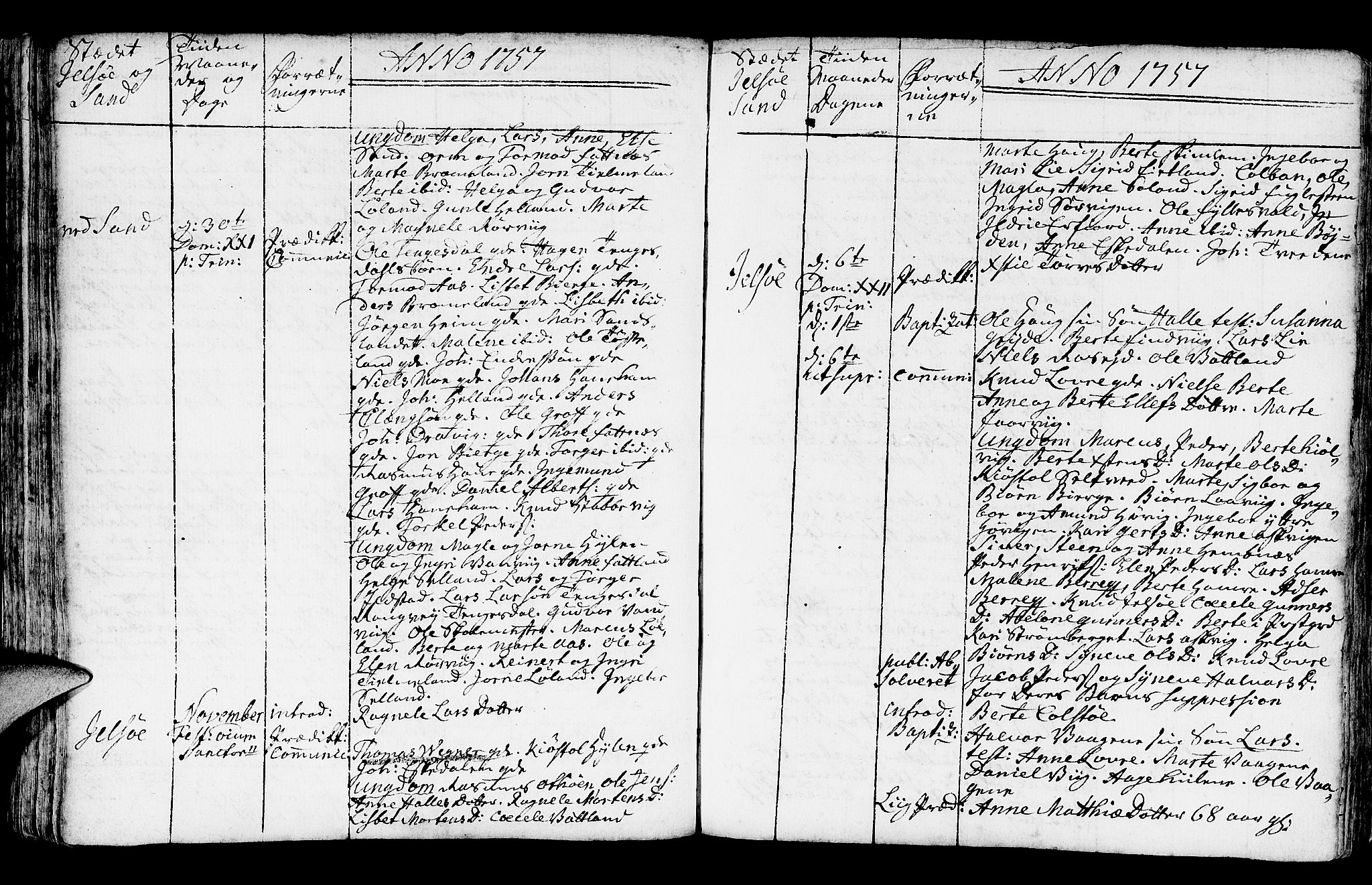 Jelsa sokneprestkontor, AV/SAST-A-101842/01/IV: Parish register (official) no. A 2, 1753-1767