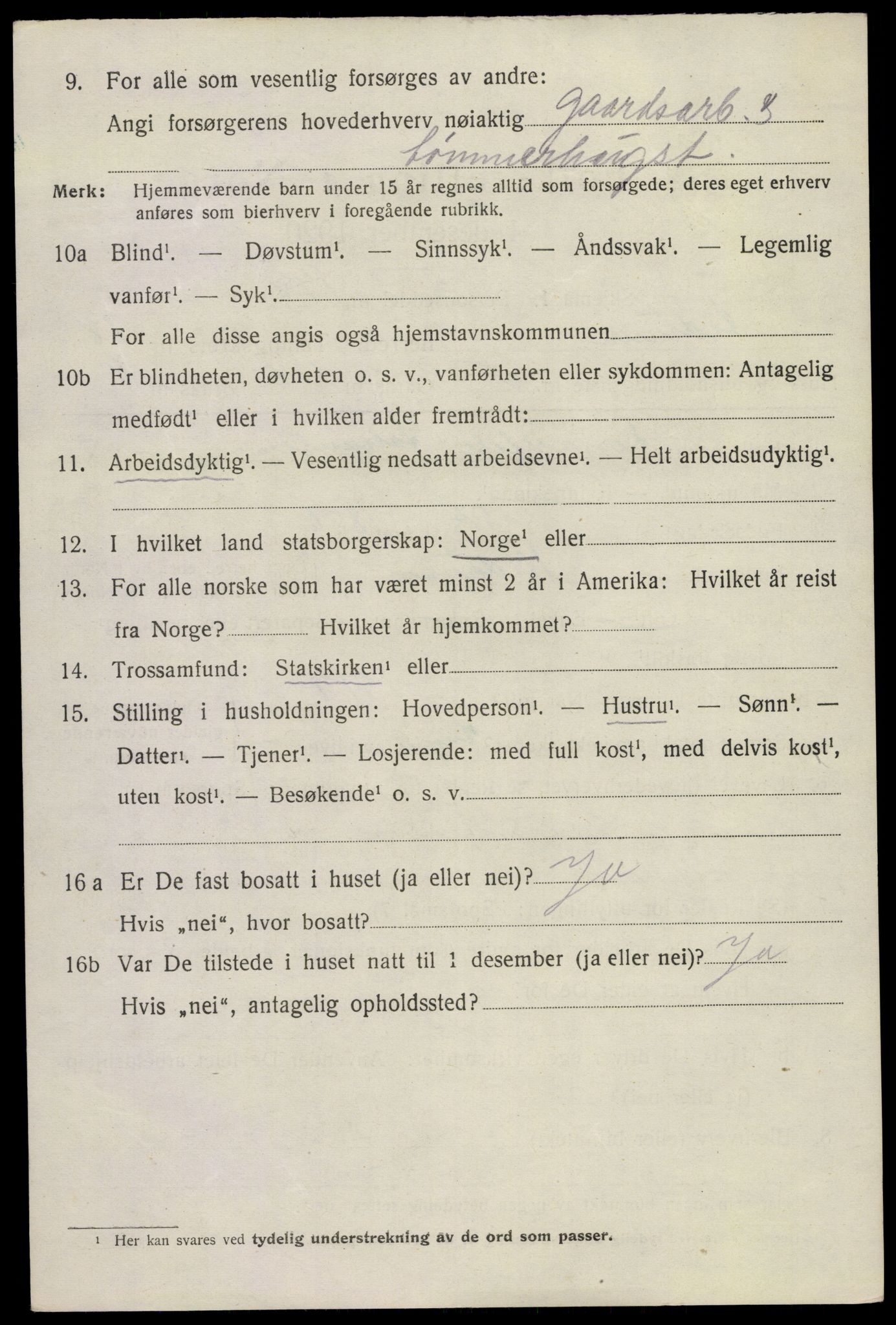 SAKO, 1920 census for Hedrum, 1920, p. 11292