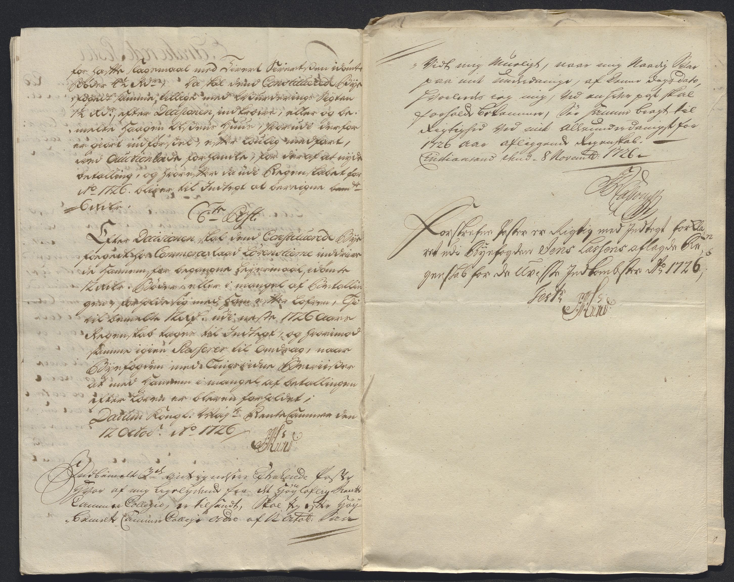 Rentekammeret inntil 1814, Reviderte regnskaper, Byregnskaper, AV/RA-EA-4066/R/Rm/L0286: [M19] Sikt og sakefall, 1719-1727, p. 350