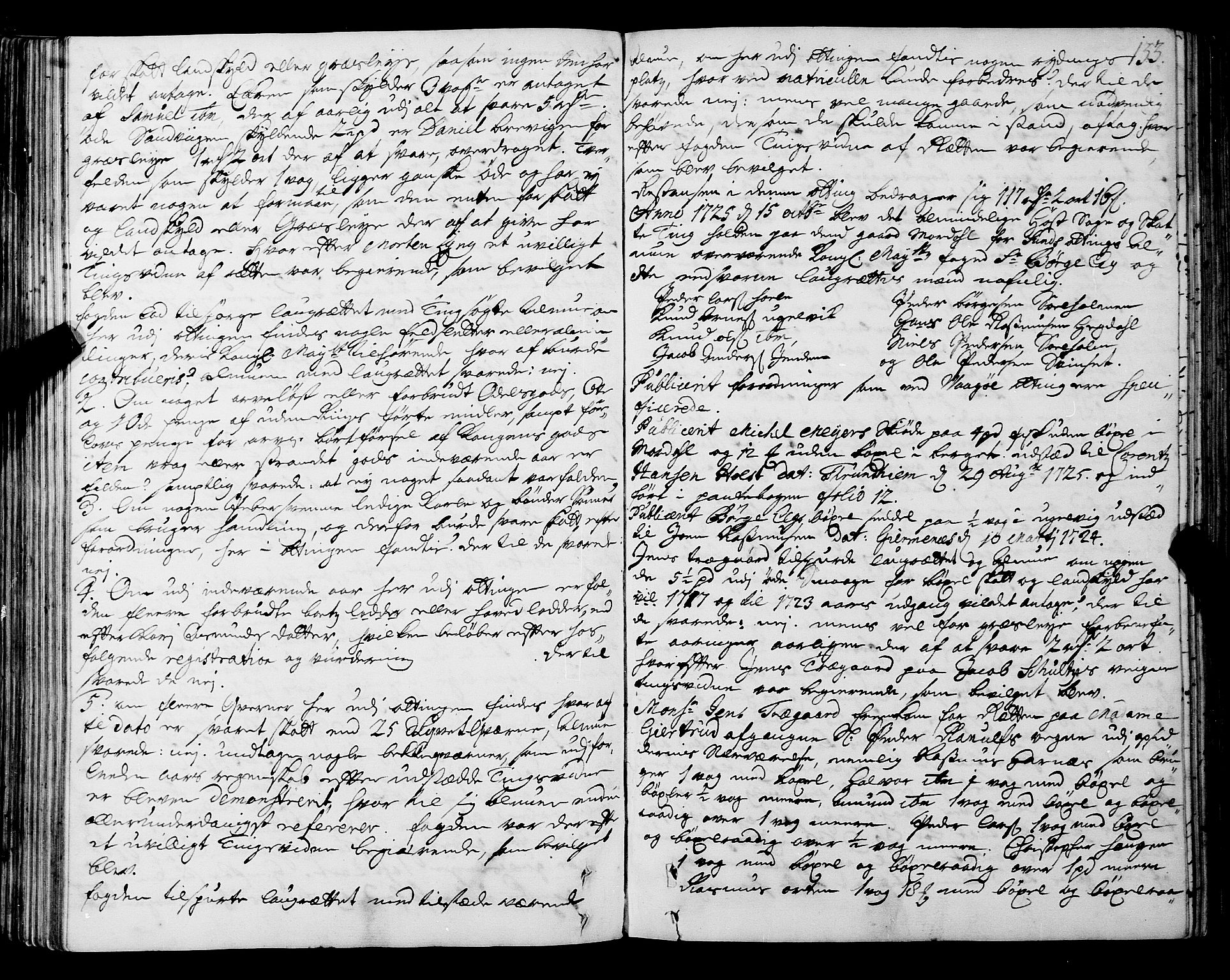 Romsdal sorenskriveri, SAT/A-4149/1/1/1A/L0009: Tingbok, 1722-1728, p. 132b-133a