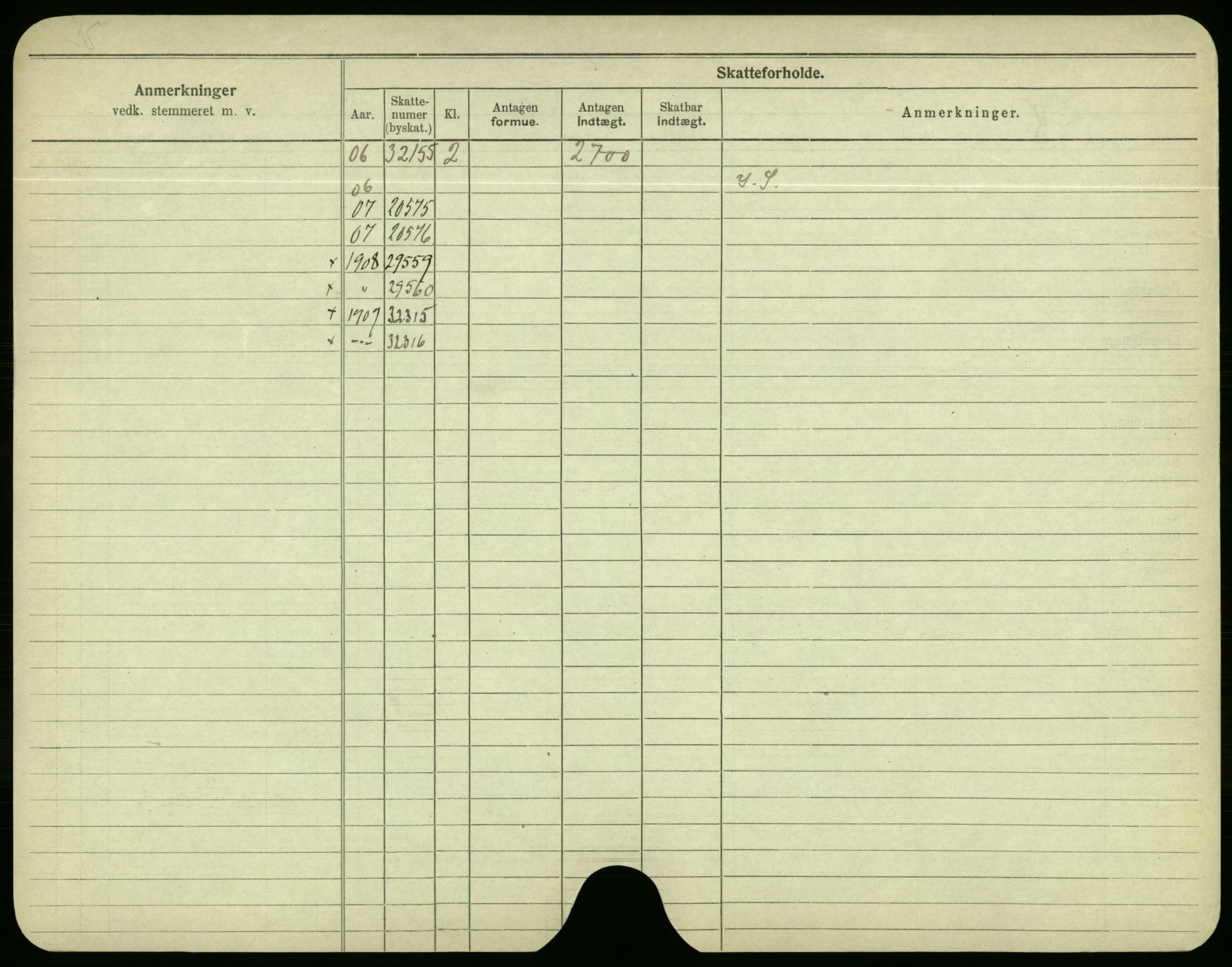 Oslo folkeregister, Registerkort, SAO/A-11715/F/Fa/Fac/L0003: Menn, 1906-1914, p. 526b