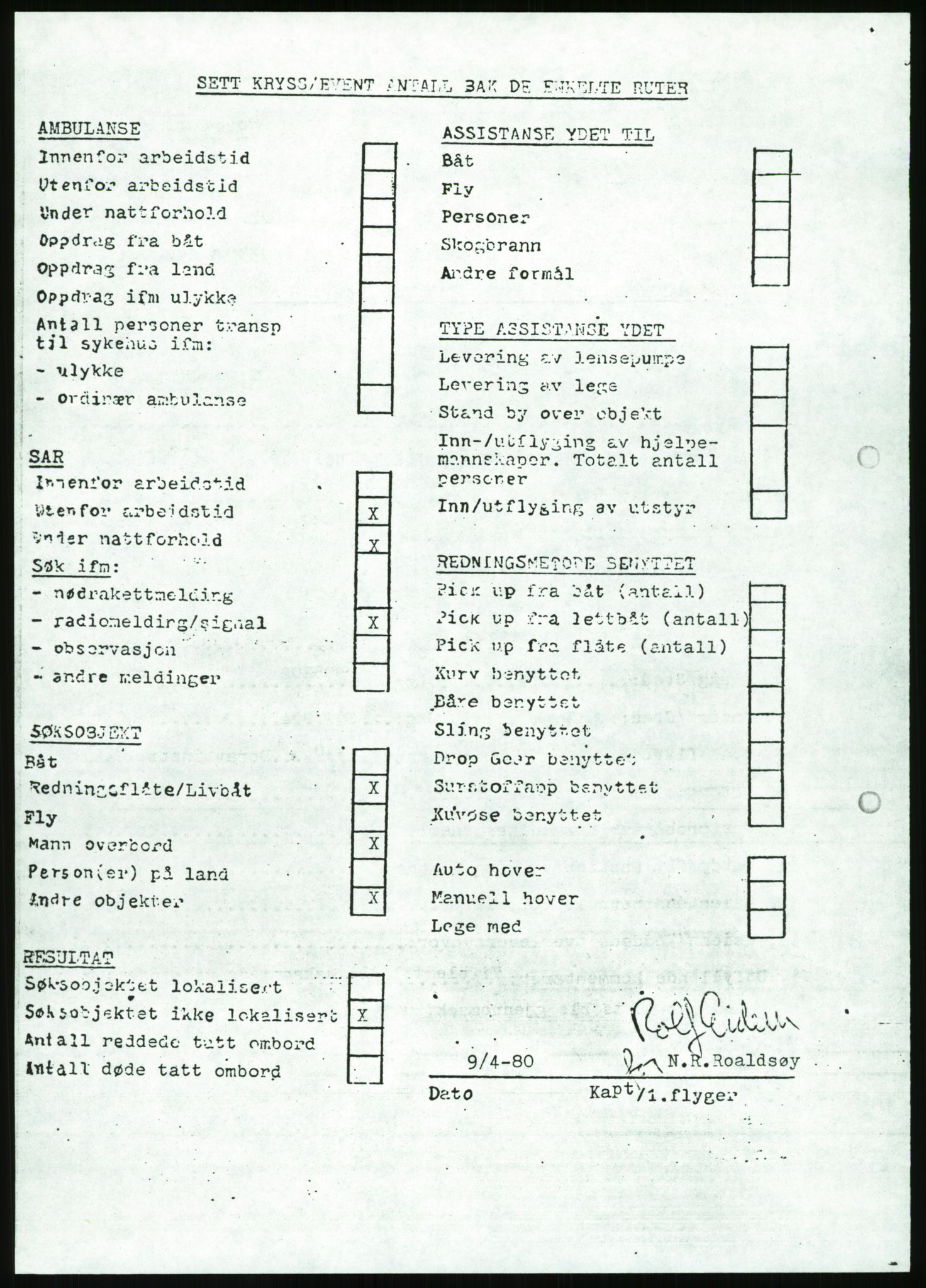 Justisdepartementet, Granskningskommisjonen ved Alexander Kielland-ulykken 27.3.1980, AV/RA-S-1165/D/L0017: P Hjelpefartøy (Doku.liste + P1-P6 av 6)/Q Hovedredningssentralen (Q0-Q27 av 27), 1980-1981, p. 297