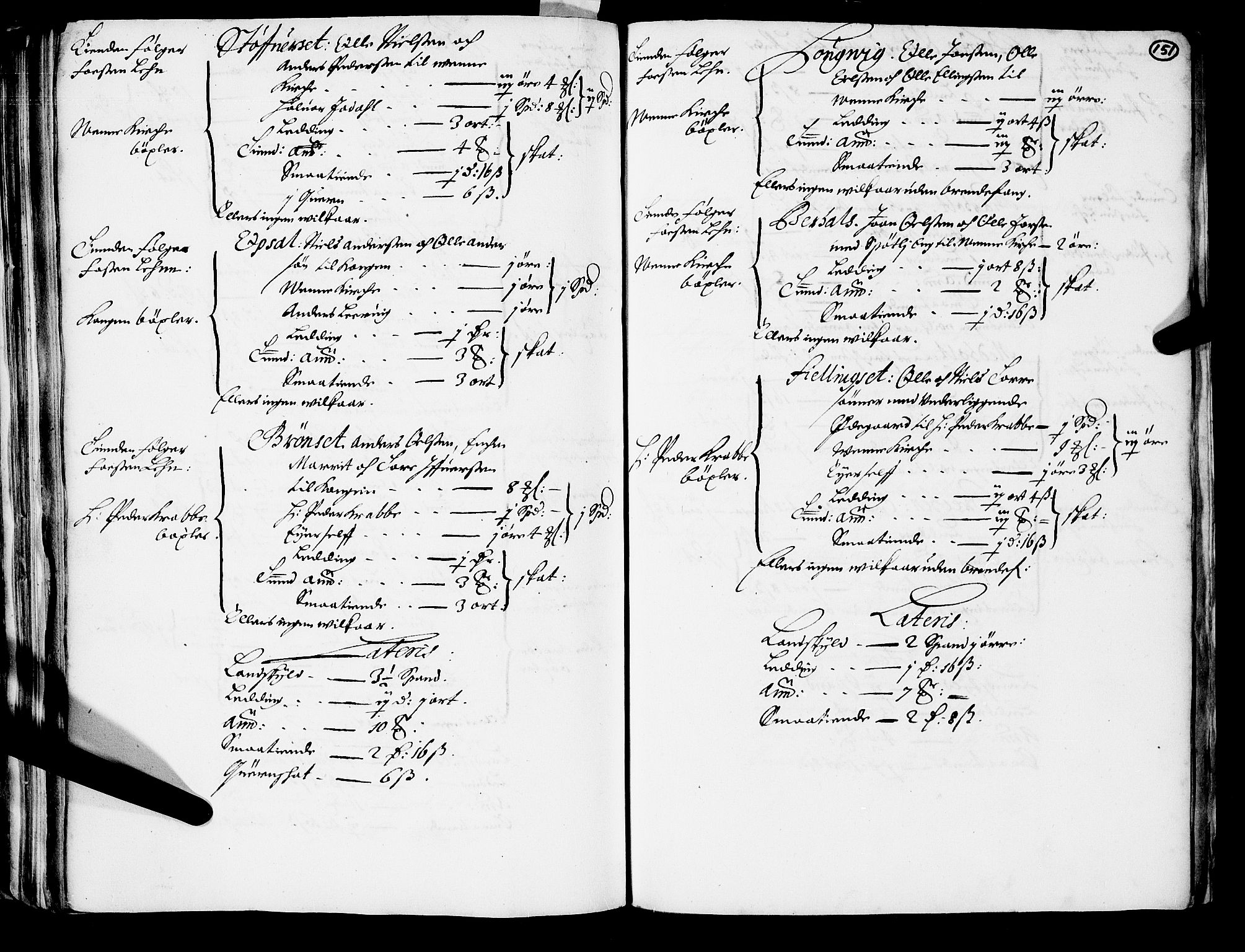 Rentekammeret inntil 1814, Realistisk ordnet avdeling, AV/RA-EA-4070/N/Nb/Nba/L0047: Nordmøre len, 1667, p. 150b-151a