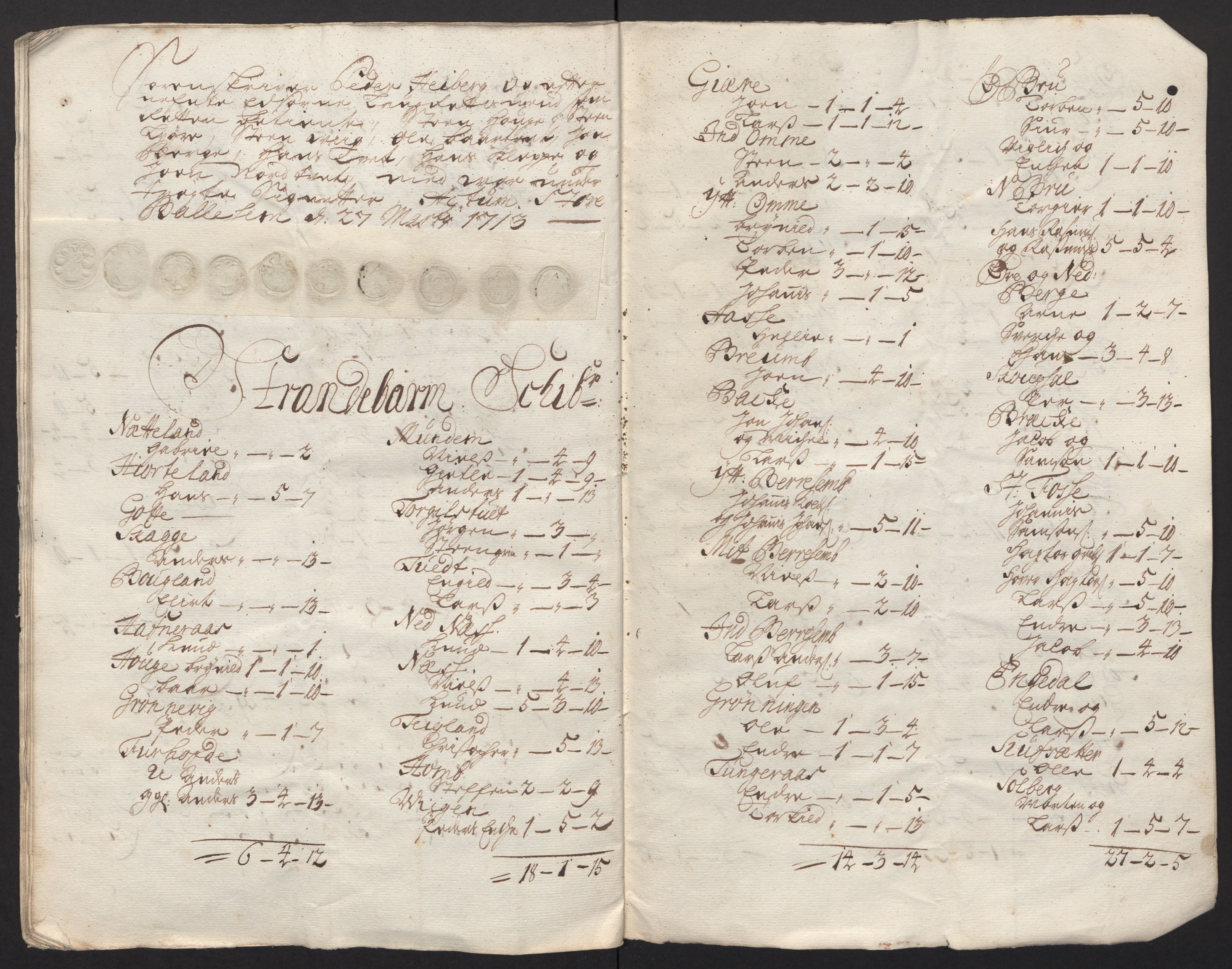 Rentekammeret inntil 1814, Reviderte regnskaper, Fogderegnskap, AV/RA-EA-4092/R48/L2988: Fogderegnskap Sunnhordland og Hardanger, 1712, p. 444