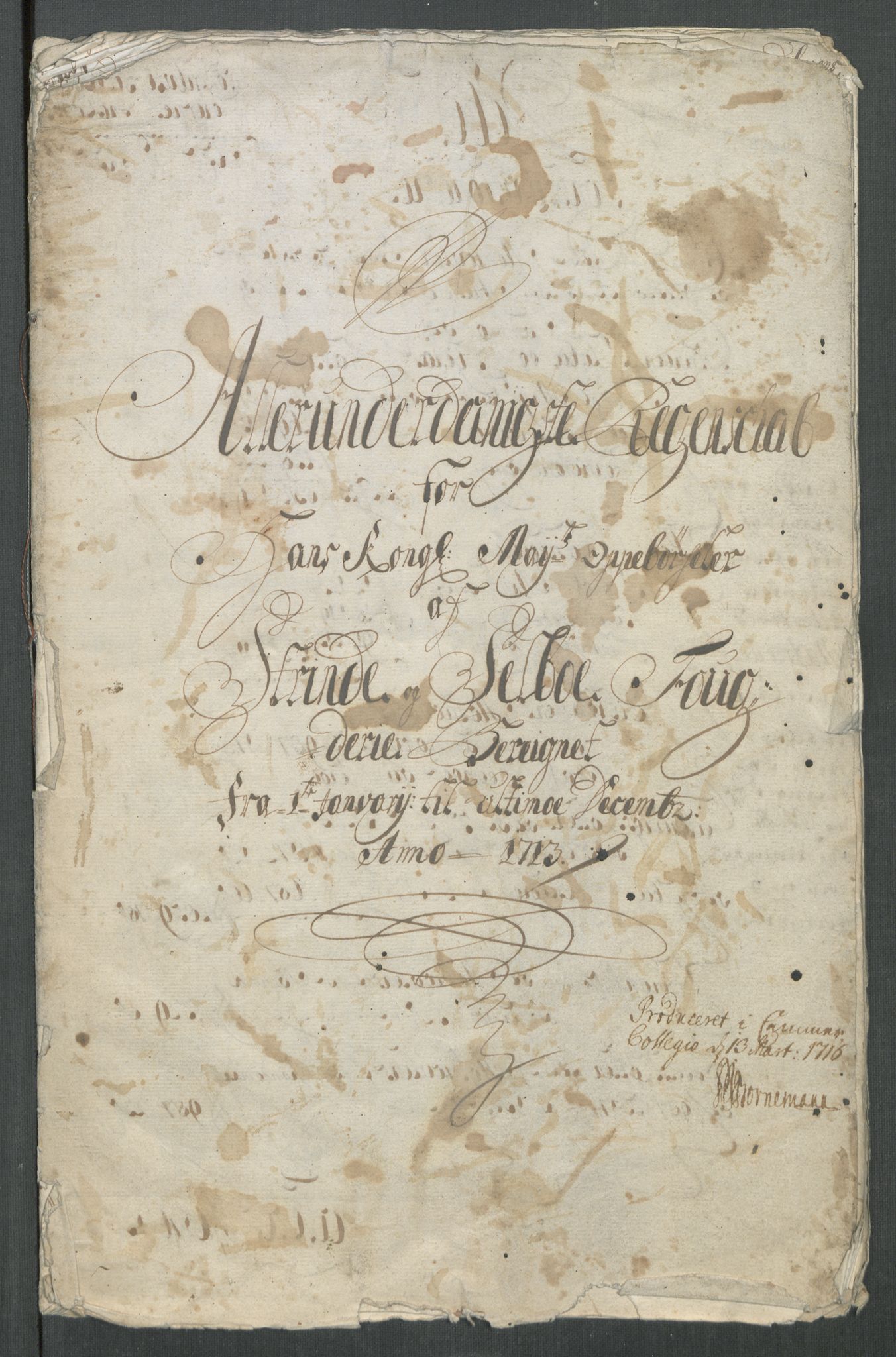 Rentekammeret inntil 1814, Reviderte regnskaper, Fogderegnskap, AV/RA-EA-4092/R61/L4113: Fogderegnskap Strinda og Selbu, 1712-1713, p. 284