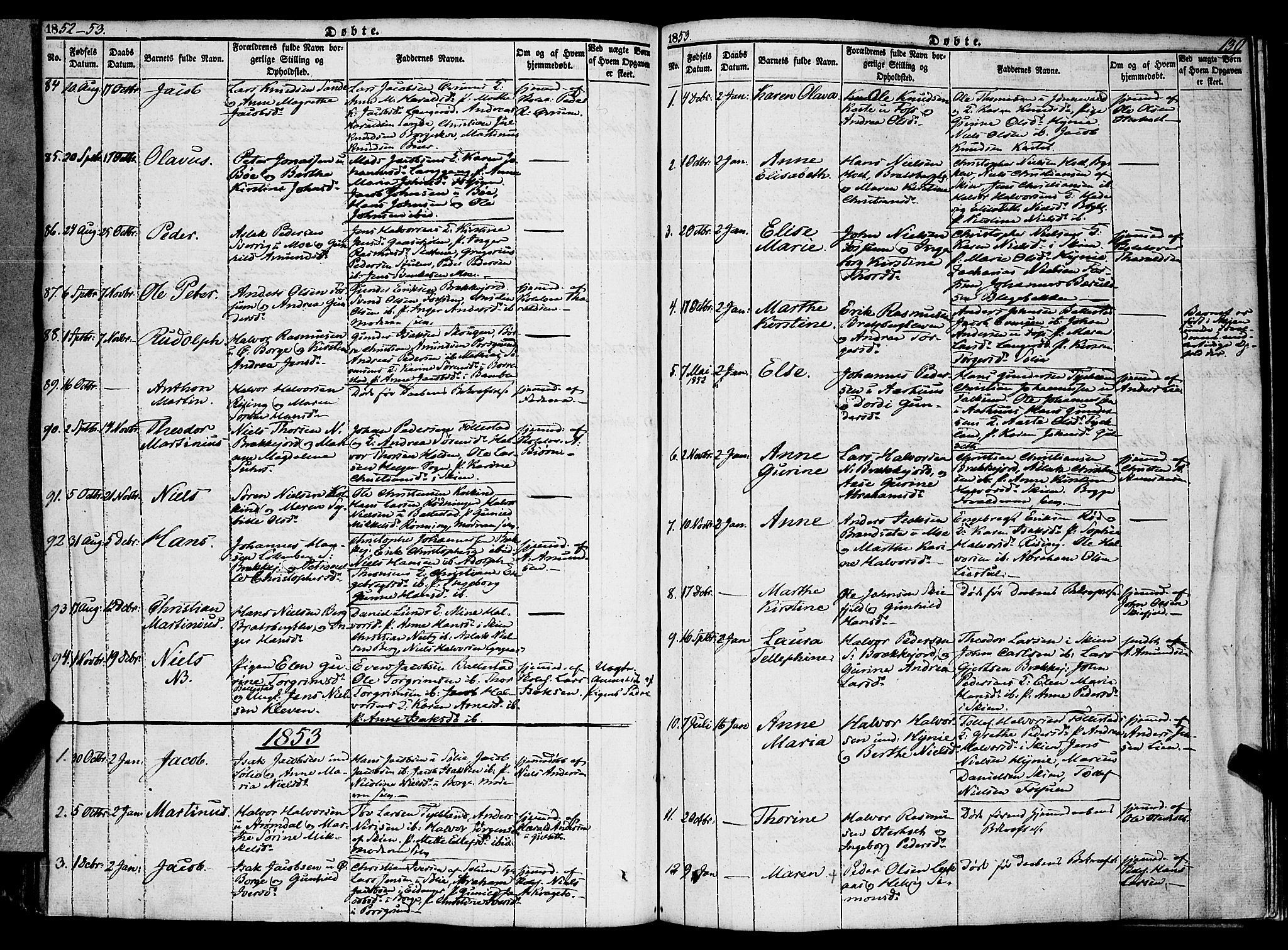 Gjerpen kirkebøker, SAKO/A-265/F/Fa/L0007a: Parish register (official) no. I 7A, 1834-1857, p. 139