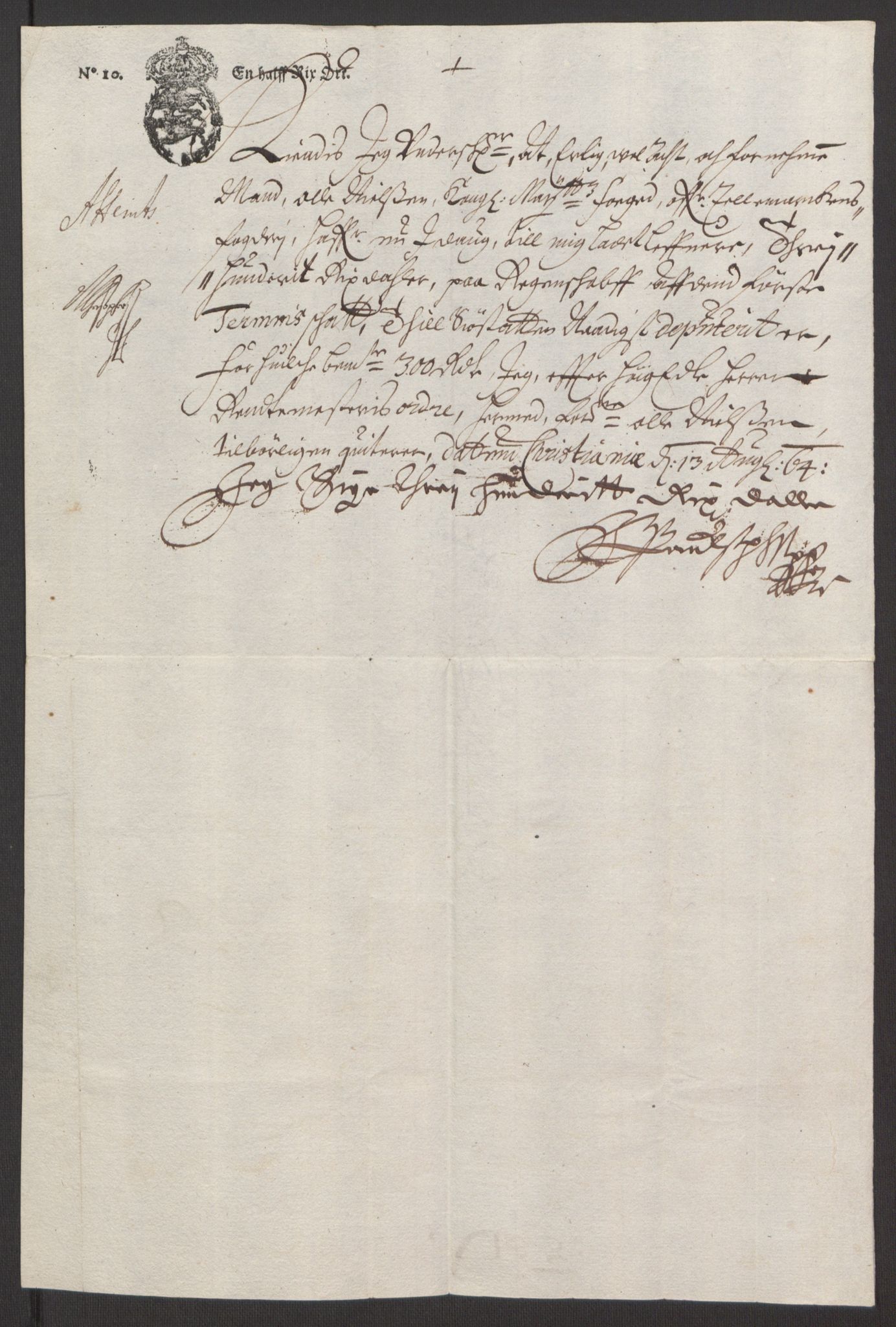 Rentekammeret inntil 1814, Reviderte regnskaper, Fogderegnskap, AV/RA-EA-4092/R35/L2055: Fogderegnskap Øvre og Nedre Telemark, 1664, p. 412