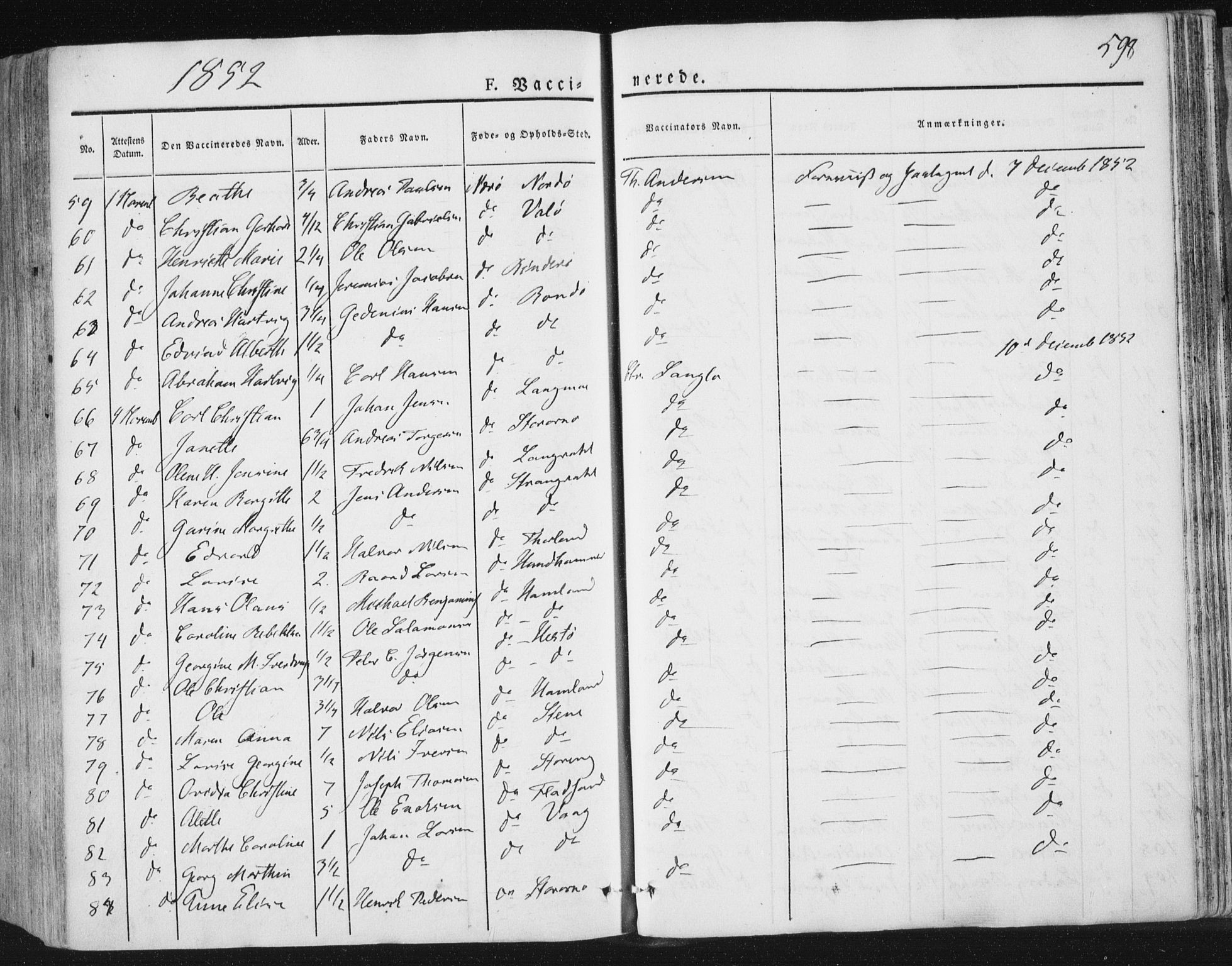 Ministerialprotokoller, klokkerbøker og fødselsregistre - Nord-Trøndelag, AV/SAT-A-1458/784/L0669: Parish register (official) no. 784A04, 1829-1859, p. 598