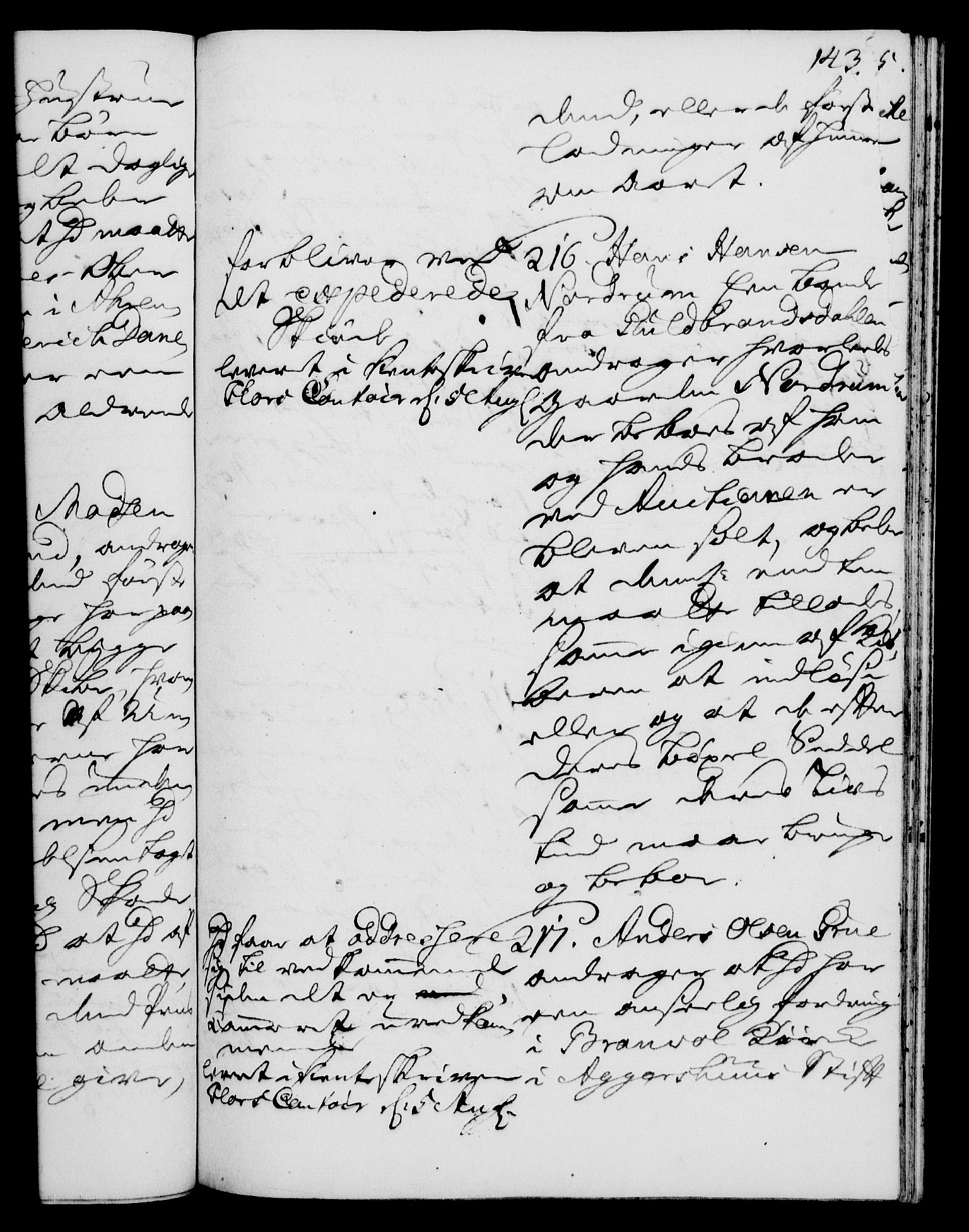 Rentekammeret, Kammerkanselliet, AV/RA-EA-3111/G/Gh/Gha/L0009: Norsk ekstraktmemorialprotokoll (merket RK 53.54), 1726-1728, p. 143