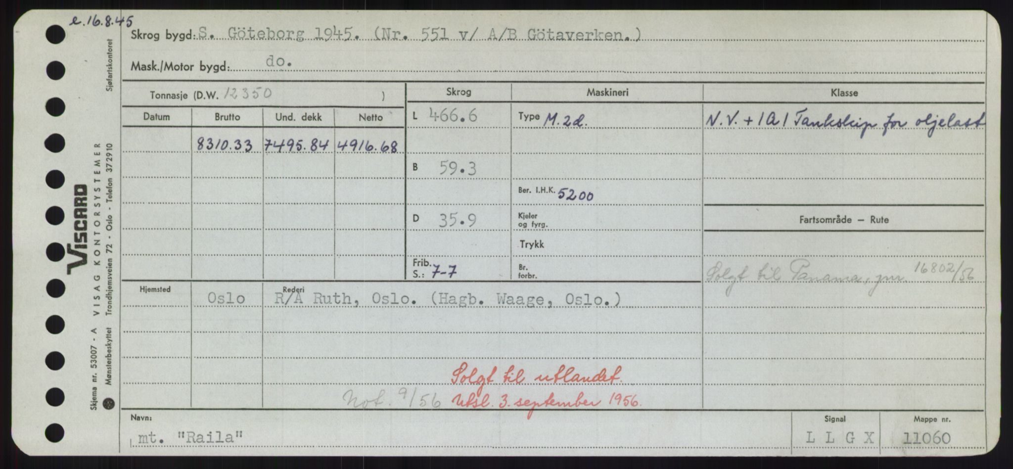 Sjøfartsdirektoratet med forløpere, Skipsmålingen, AV/RA-S-1627/H/Hd/L0030: Fartøy, Q-Riv, p. 101