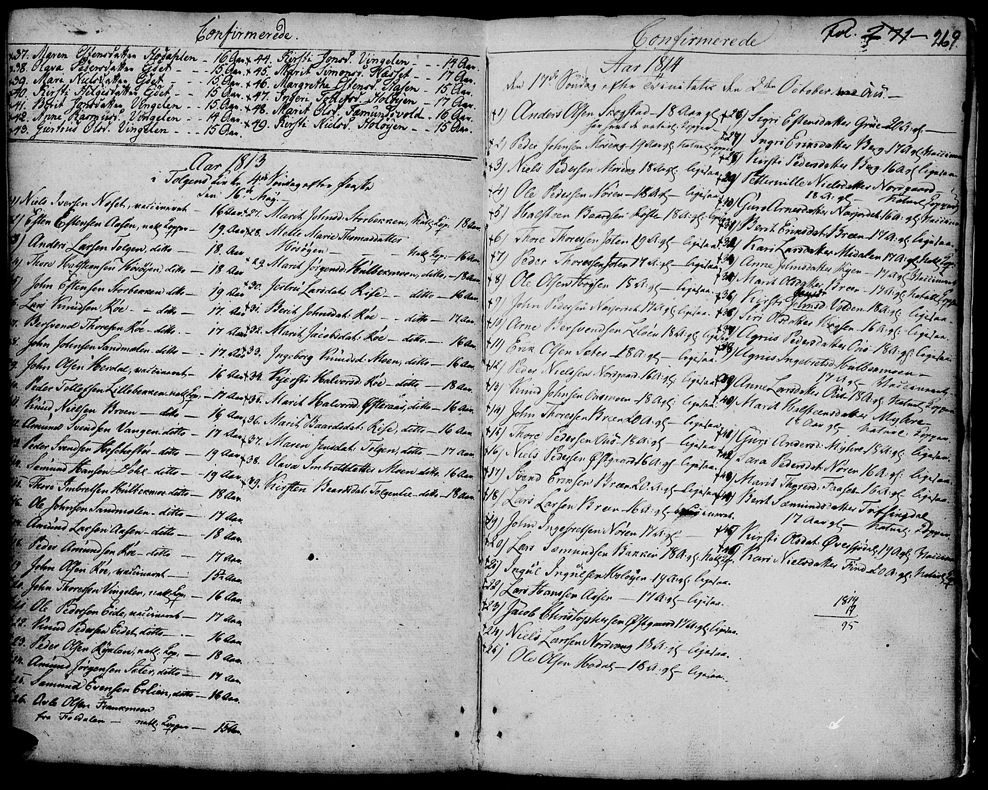 Tolga prestekontor, AV/SAH-PREST-062/K/L0003: Parish register (official) no. 3, 1786-1814, p. 269