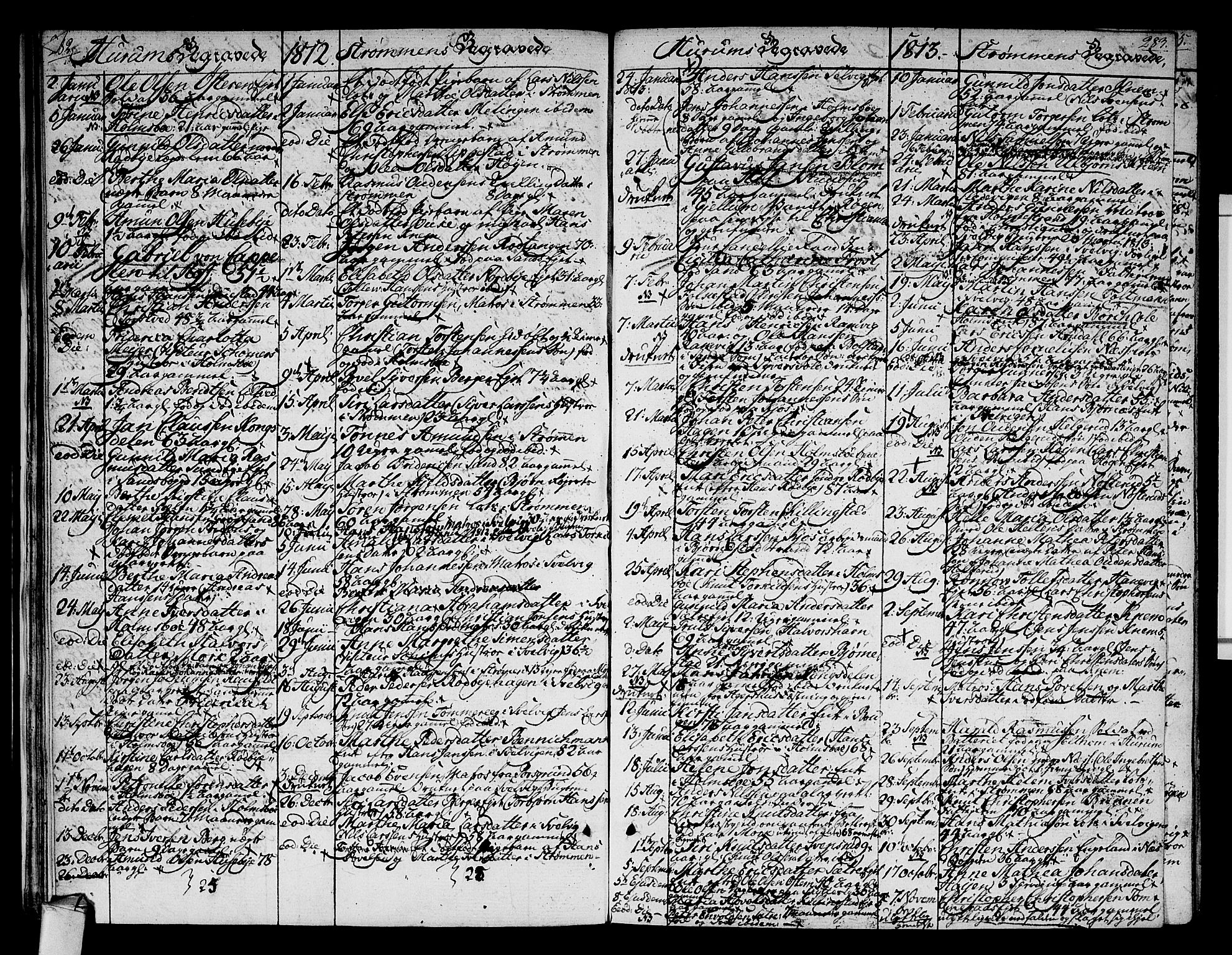 Hurum kirkebøker, SAKO/A-229/F/Fa/L0008: Parish register (official) no. 8, 1810-1815, p. 282-283