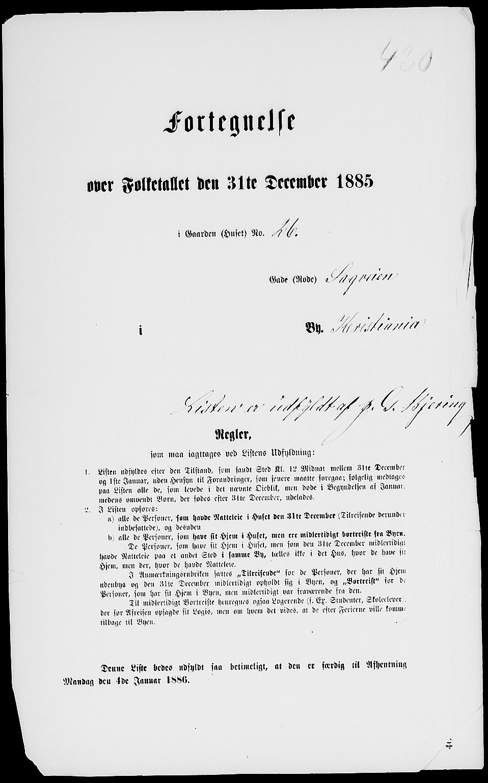 RA, 1885 census for 0301 Kristiania, 1885, p. 6691