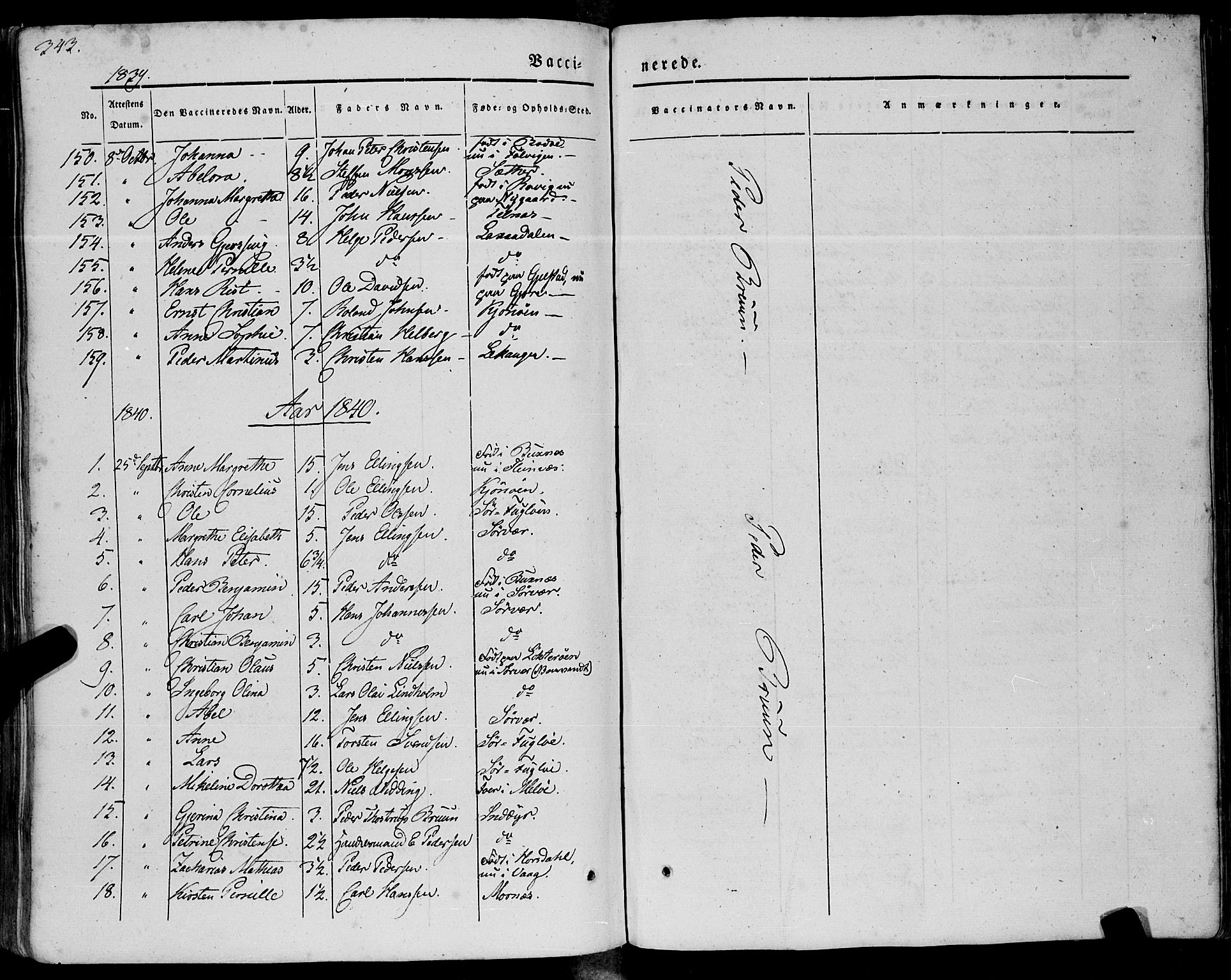 Ministerialprotokoller, klokkerbøker og fødselsregistre - Nordland, SAT/A-1459/805/L0097: Parish register (official) no. 805A04, 1837-1861, p. 343
