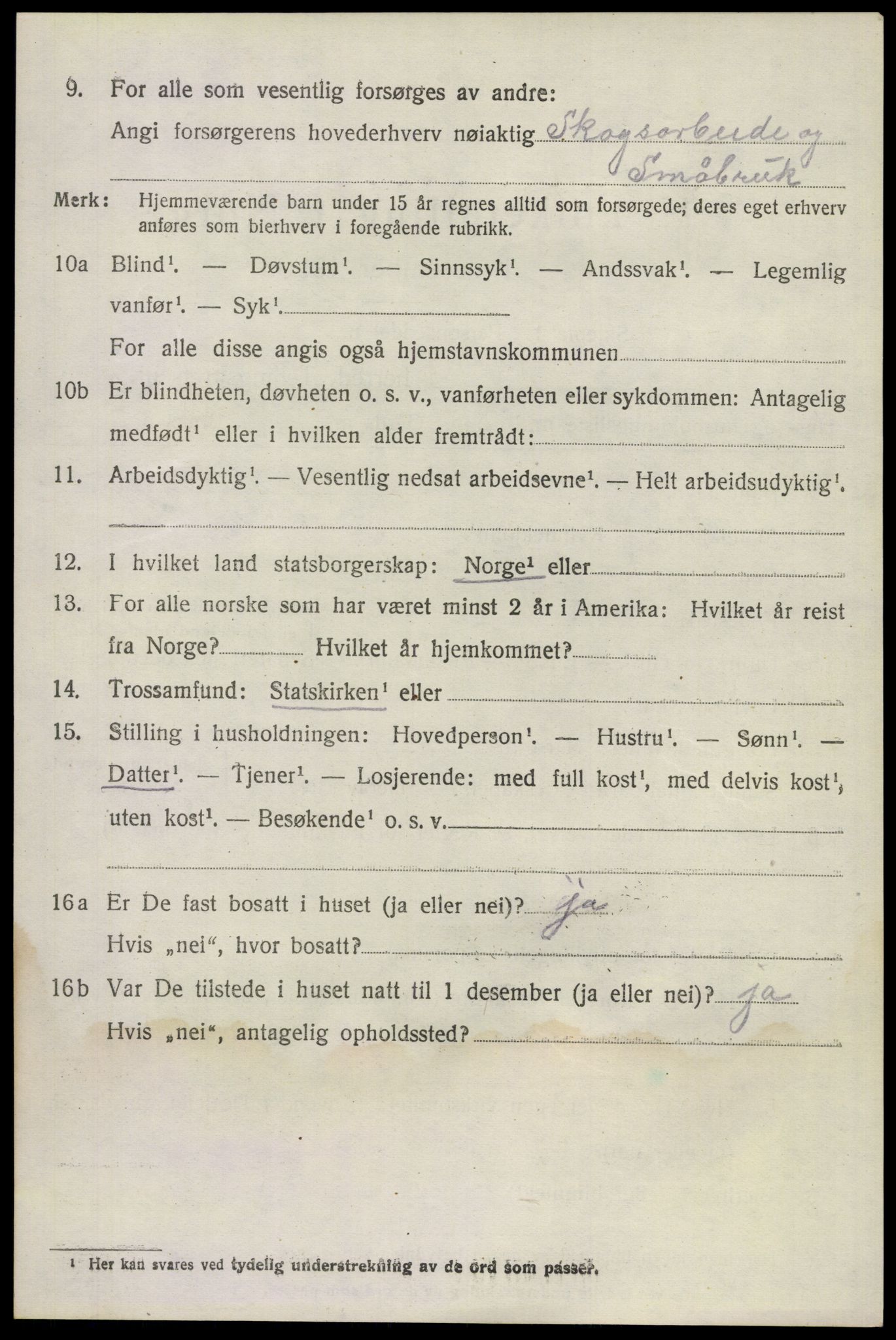 SAKO, 1920 census for Øvre Eiker, 1920, p. 22661