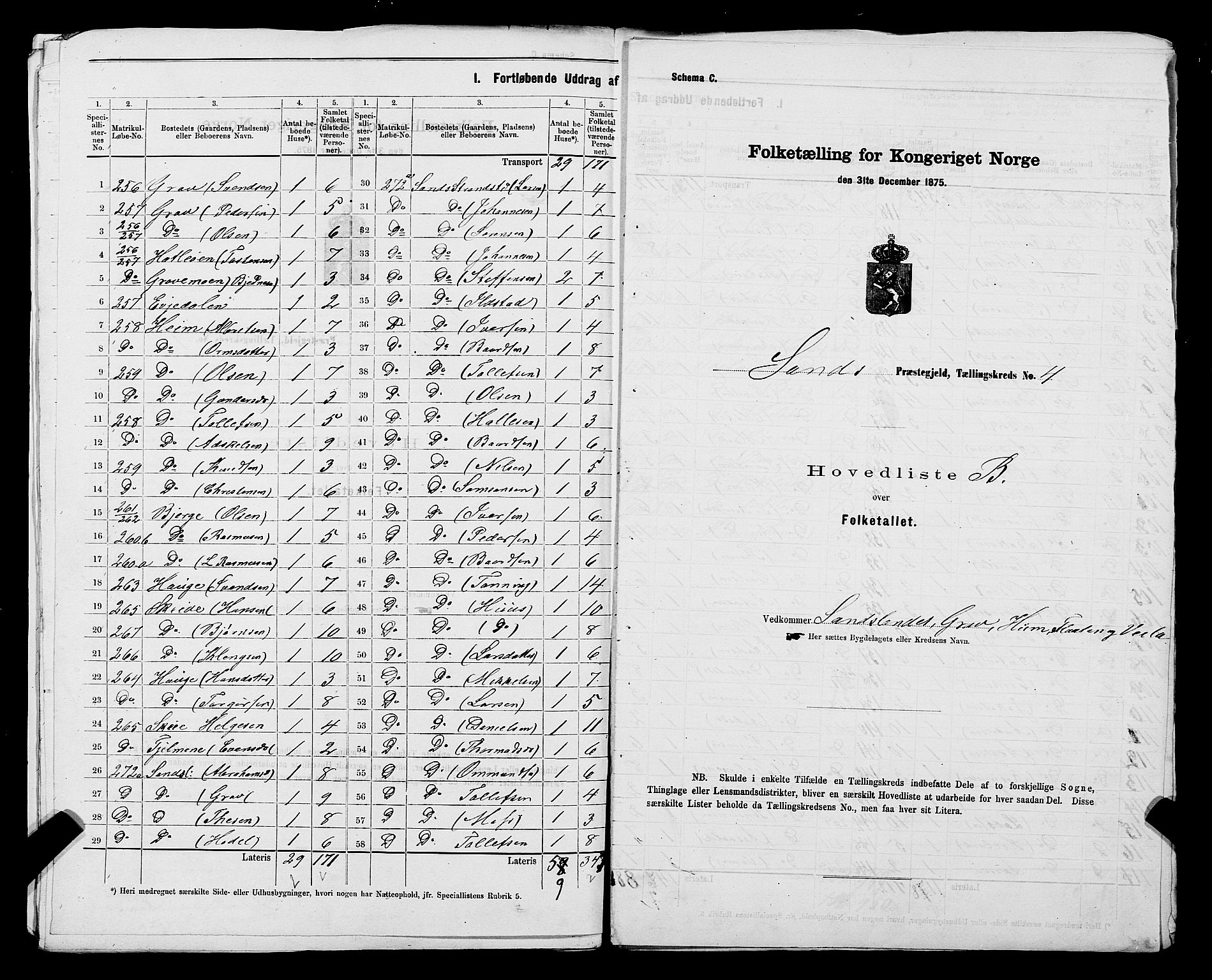 SAST, 1875 census for 1136P Sand, 1875, p. 14