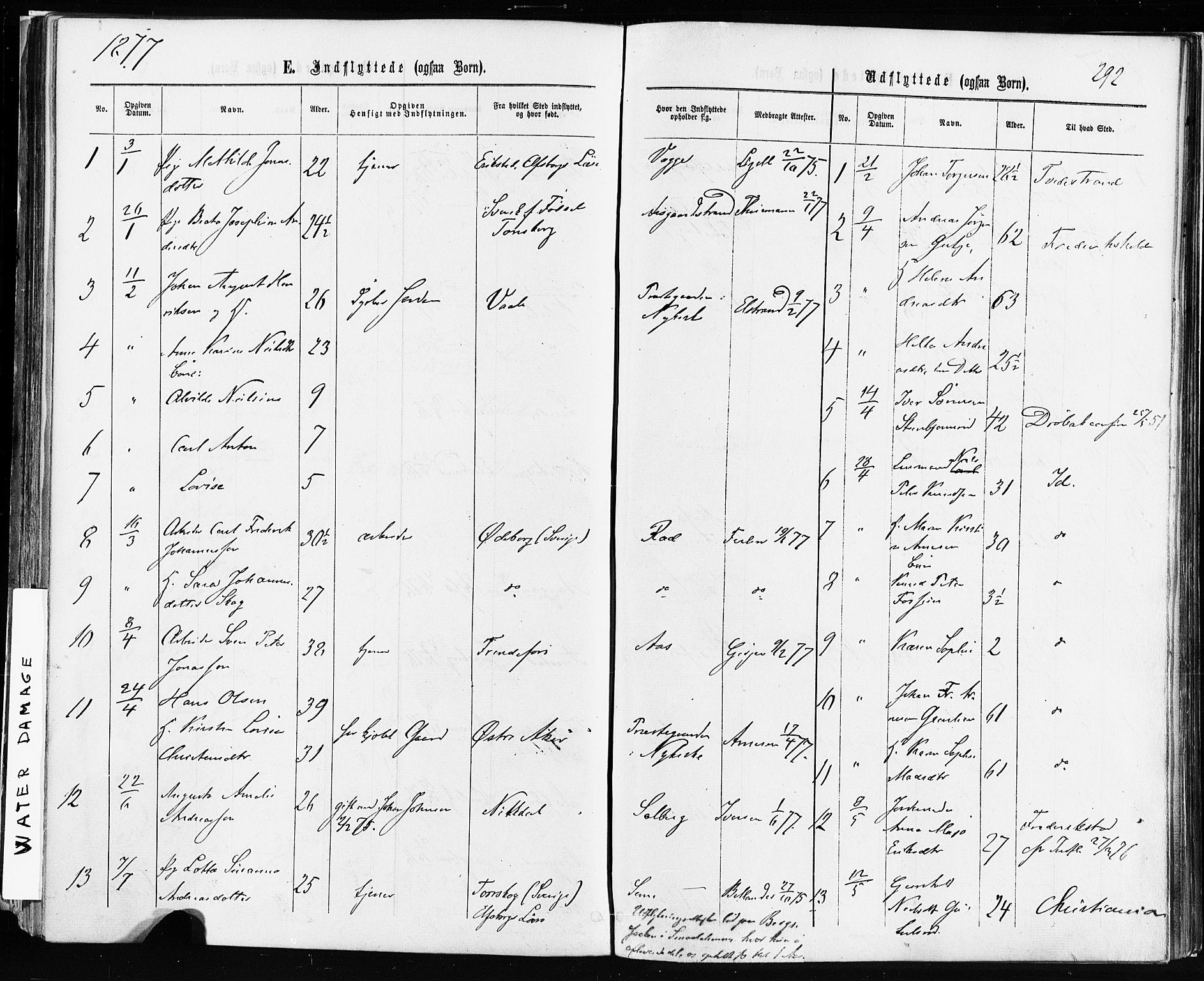 Borre kirkebøker, AV/SAKO-A-338/F/Fa/L0008: Parish register (official) no. I 8, 1868-1877, p. 292