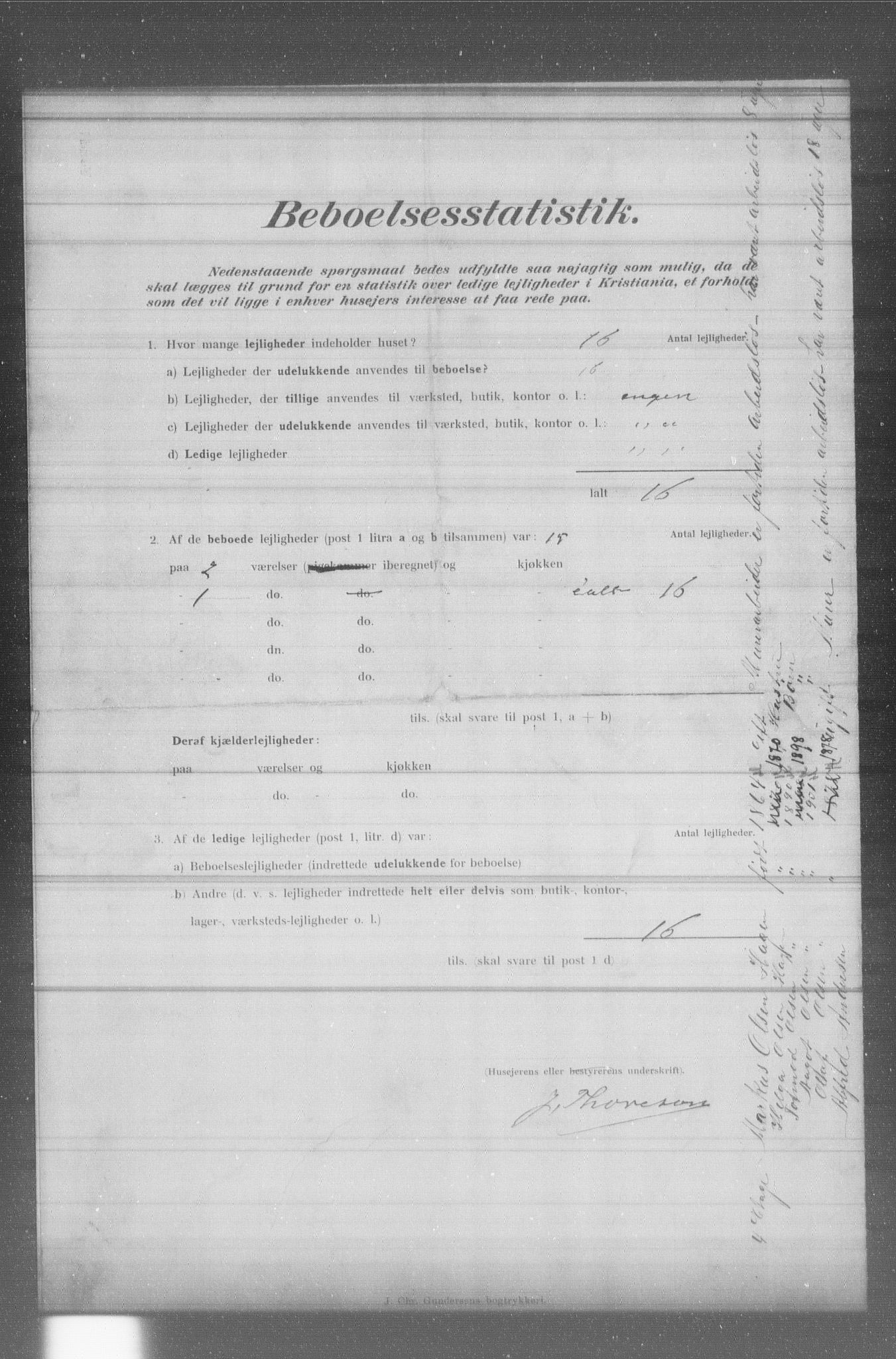 OBA, Municipal Census 1902 for Kristiania, 1902, p. 4312