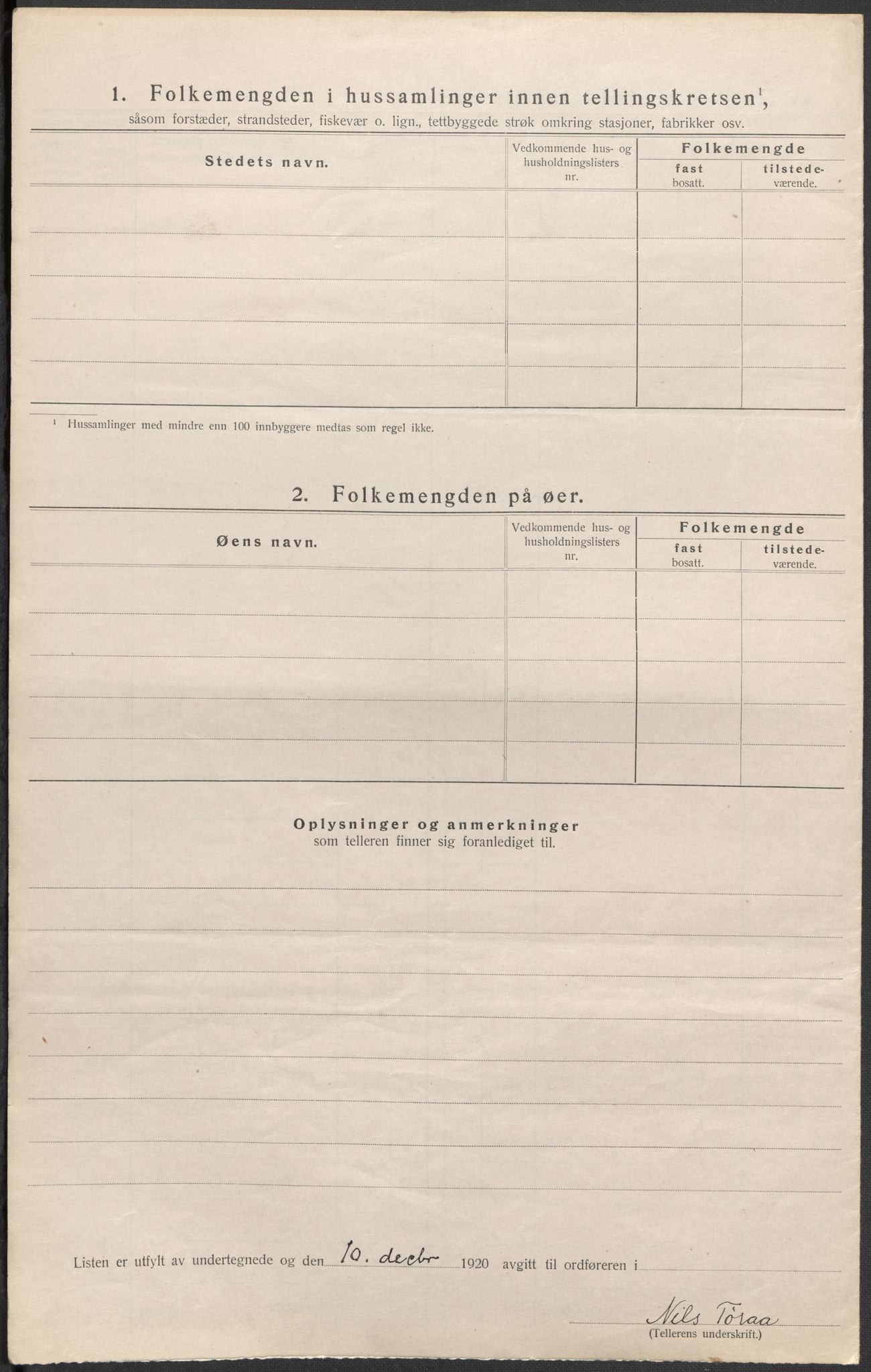 SAKO, 1920 census for Gjerpen, 1920, p. 19