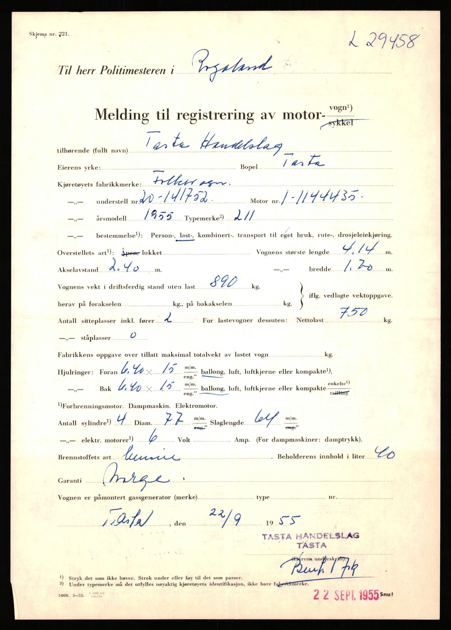 Stavanger trafikkstasjon, AV/SAST-A-101942/0/F/L0048: L-29100 - L-29899, 1930-1971, p. 971