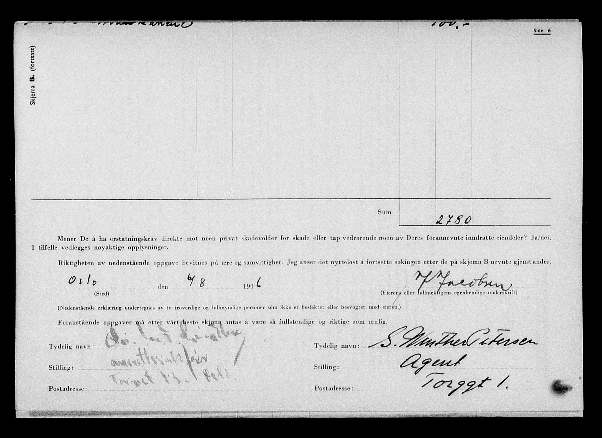 Justisdepartementet, Tilbakeføringskontoret for inndratte formuer, RA/S-1564/H/Hc/Hcc/L0946: --, 1945-1947, p. 14