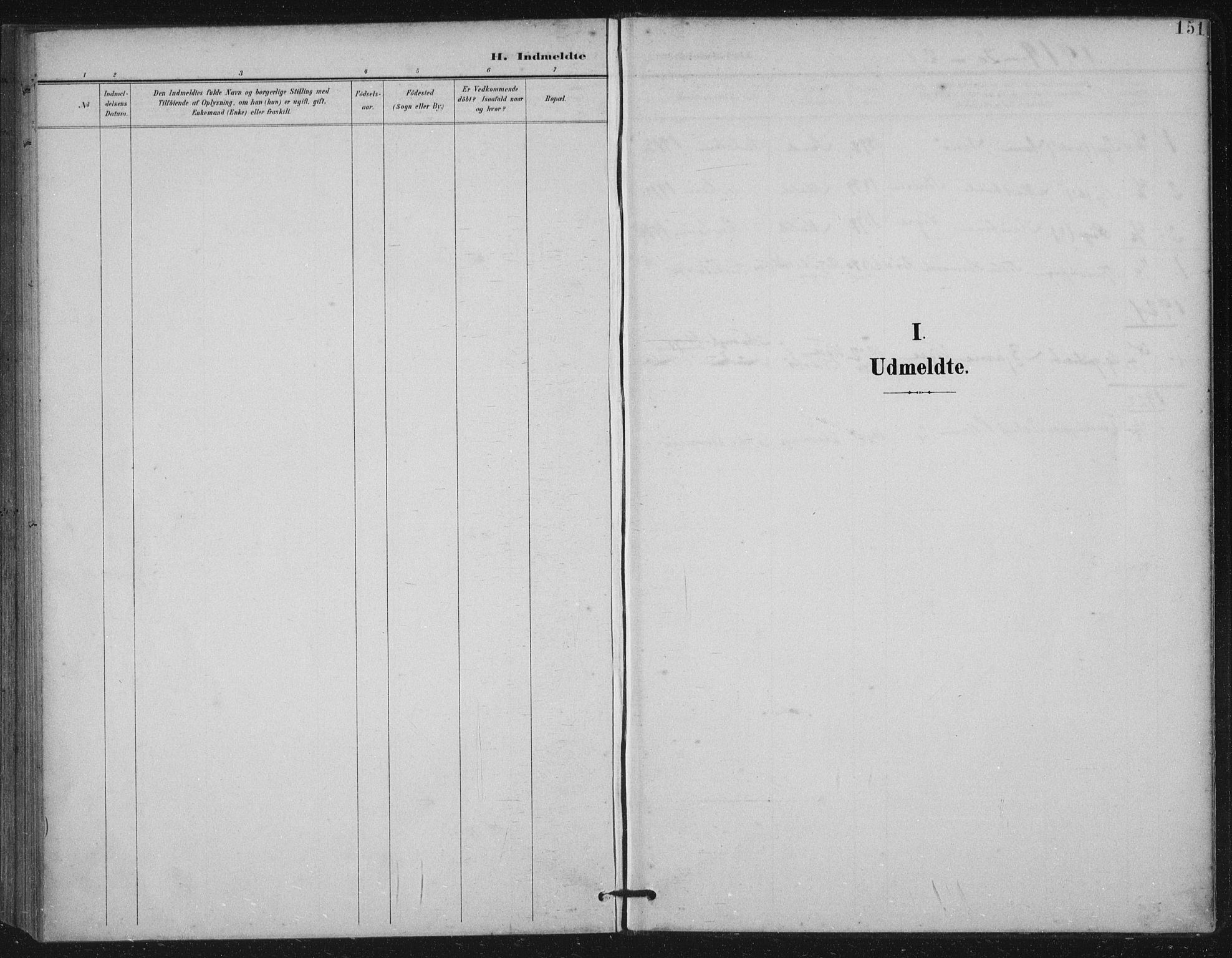 Håland sokneprestkontor, SAST/A-101802/002/B/L0001: Parish register (official) no. A 13, 1901-1923, p. 151