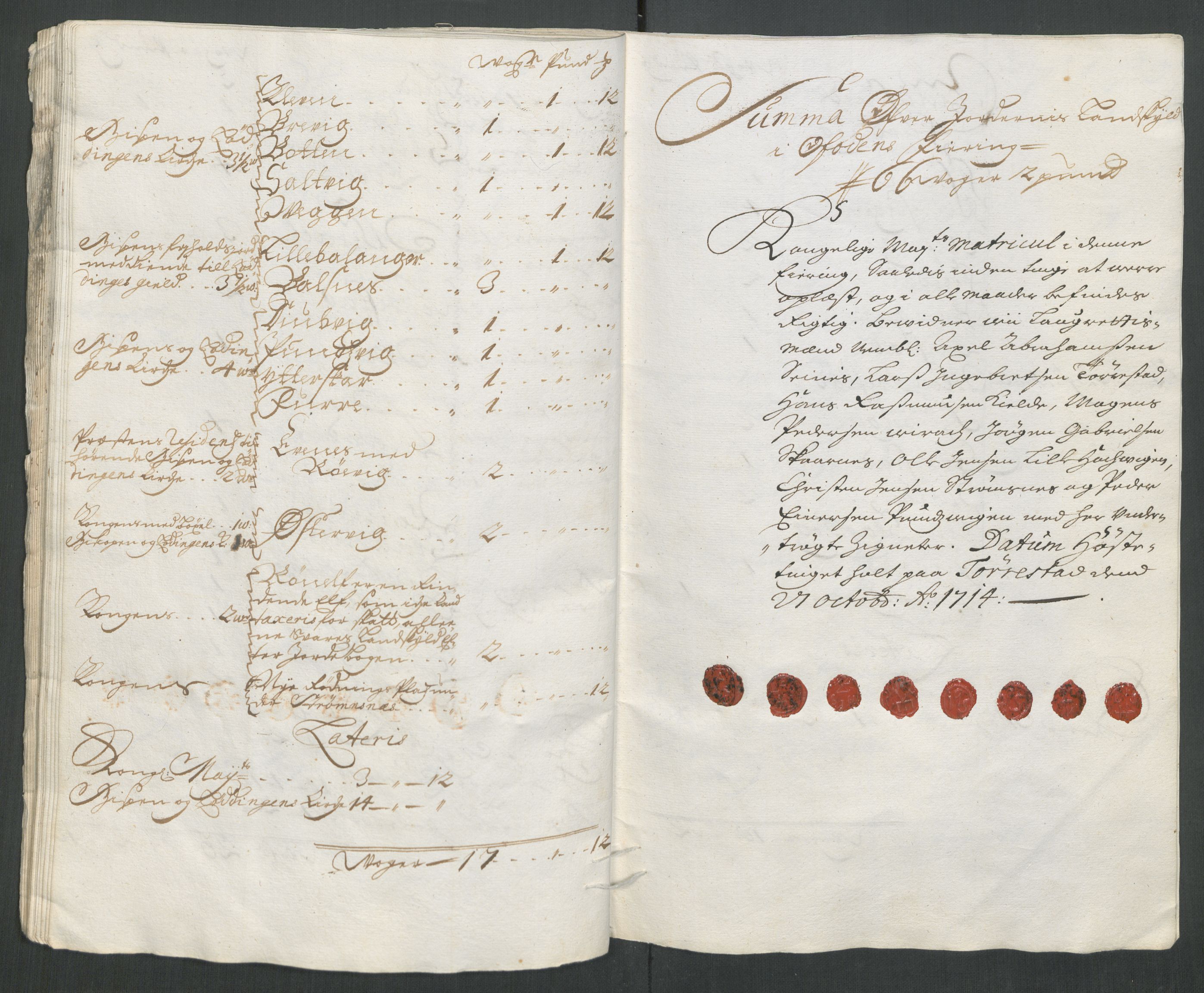 Rentekammeret inntil 1814, Reviderte regnskaper, Fogderegnskap, AV/RA-EA-4092/R66/L4584: Fogderegnskap Salten, 1714, p. 55