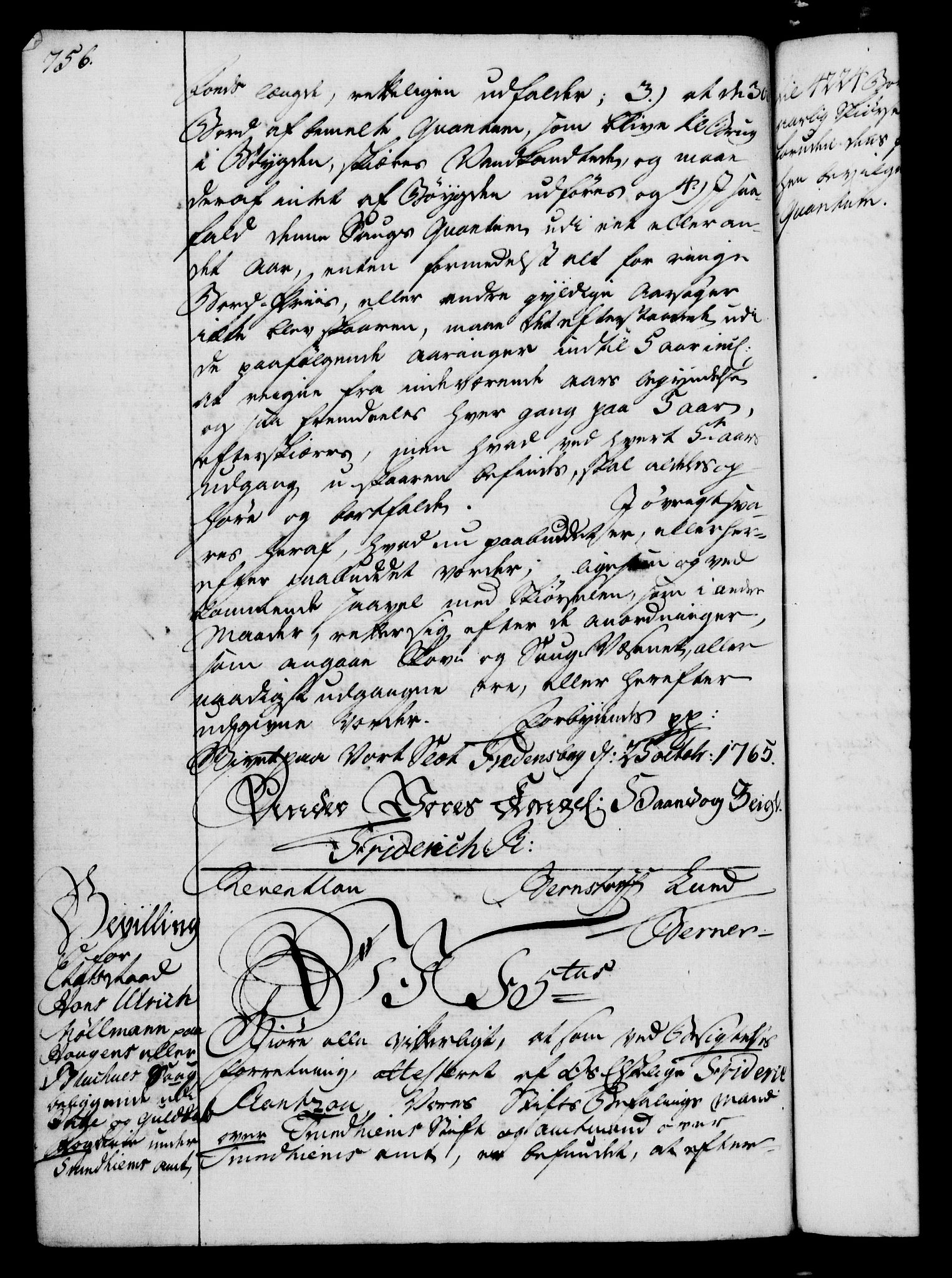 Rentekammeret, Kammerkanselliet, AV/RA-EA-3111/G/Gg/Gga/L0007: Norsk ekspedisjonsprotokoll med register (merket RK 53.7), 1759-1768, p. 756