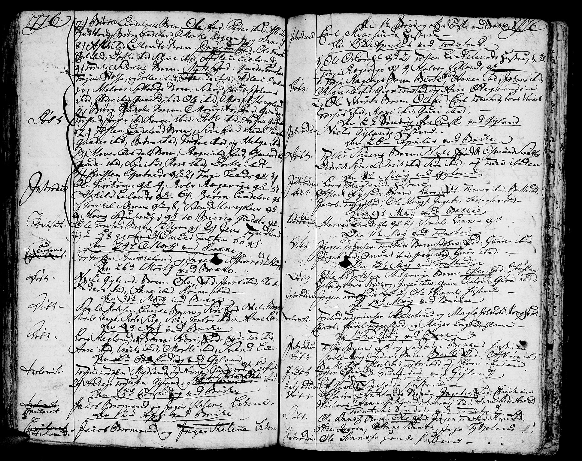 Bakke sokneprestkontor, AV/SAK-1111-0002/F/Fa/Faa/L0001: Parish register (official) no. A 1, 1741-1780, p. 212