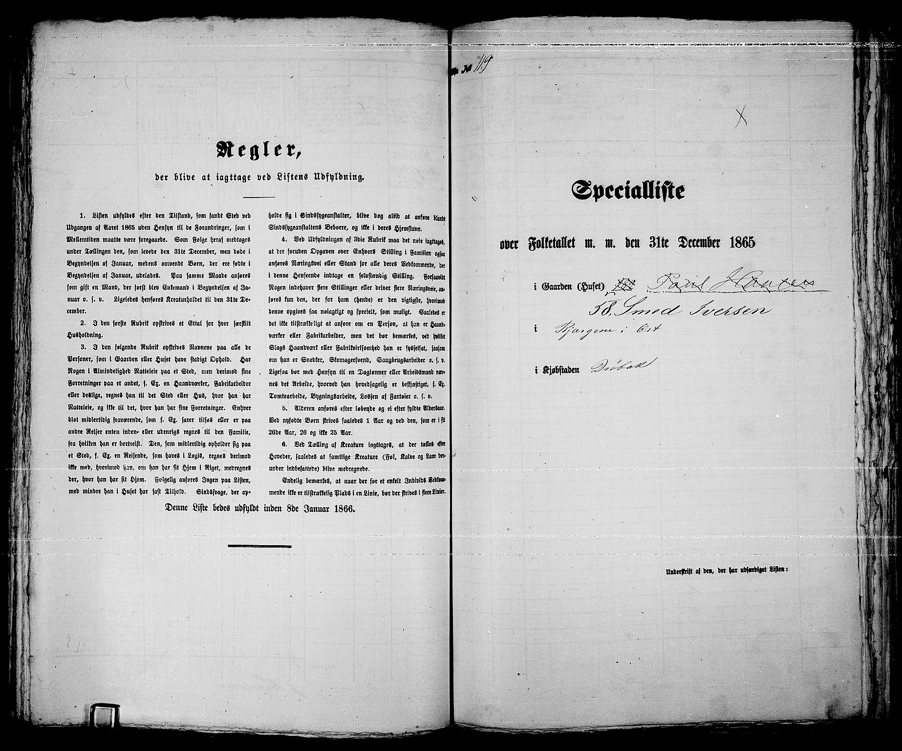 RA, 1865 census for Drøbak/Drøbak, 1865, p. 242