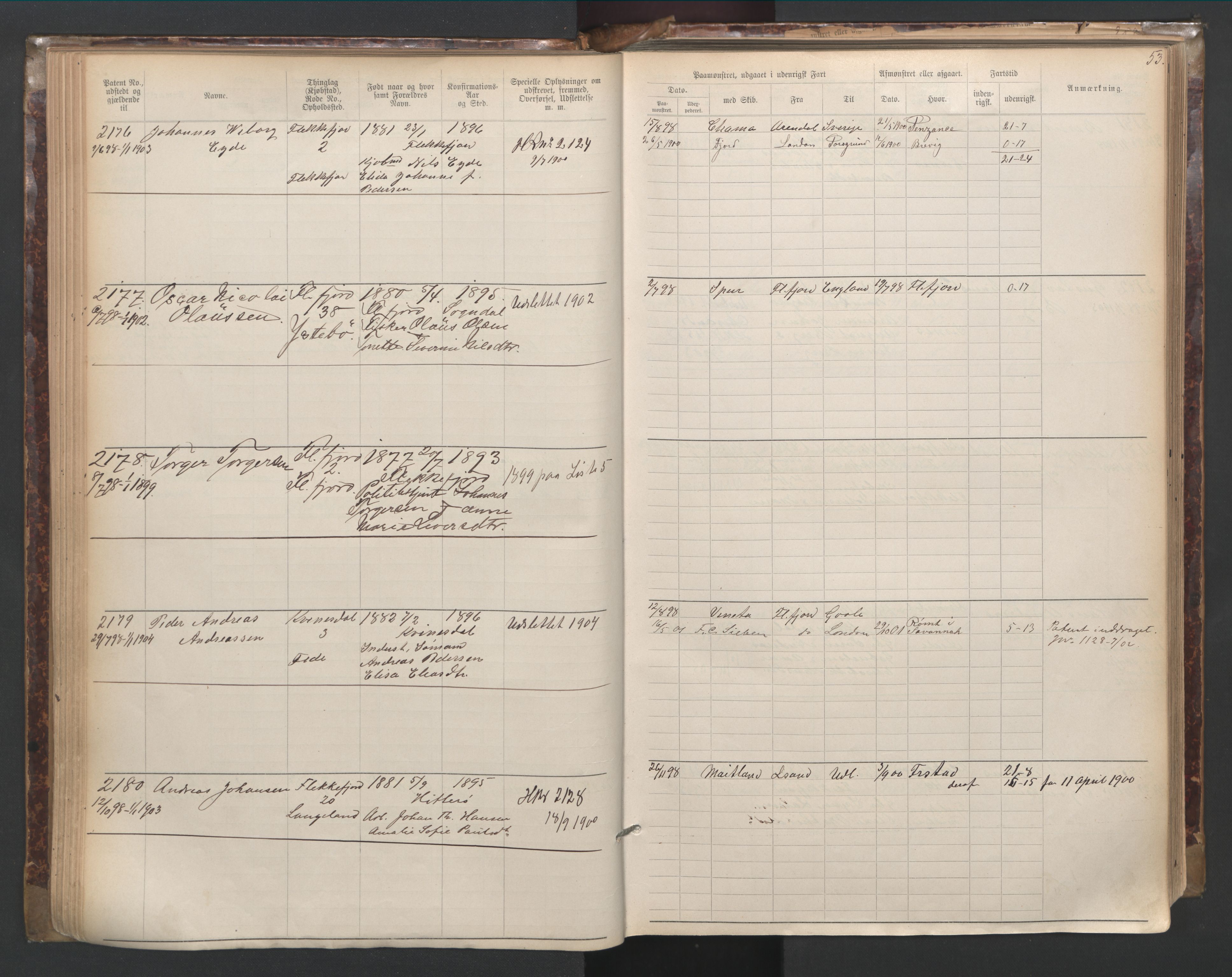 Flekkefjord mønstringskrets, AV/SAK-2031-0018/F/Fa/L0003: Annotasjonsrulle nr 1921-2963 med register, N-3, 1892-1948, p. 83