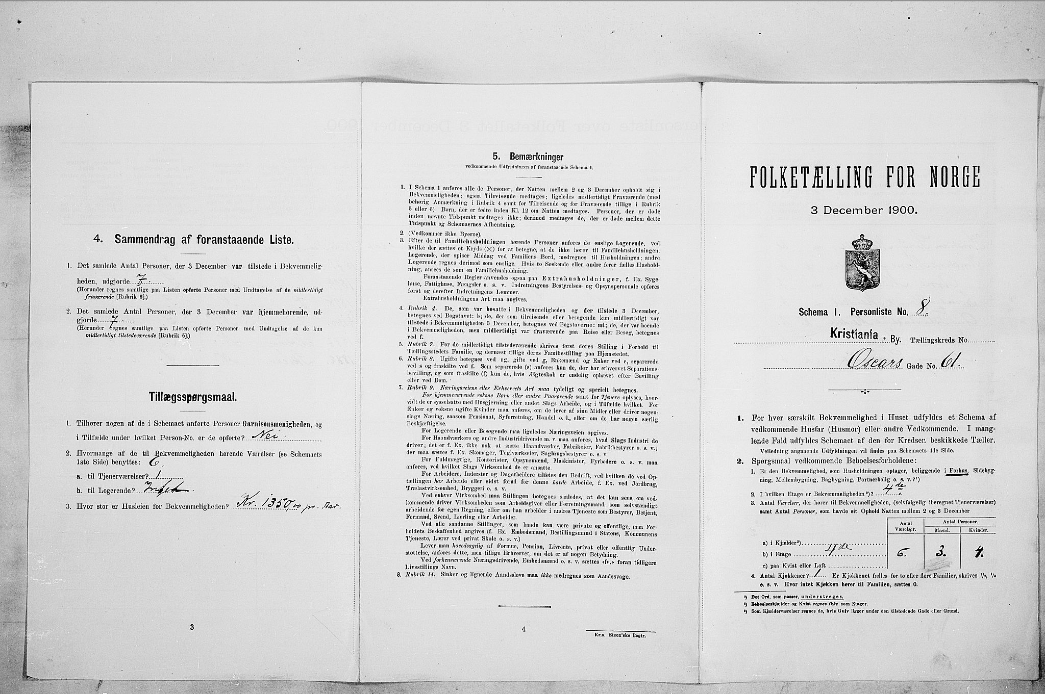 SAO, 1900 census for Kristiania, 1900, p. 69178