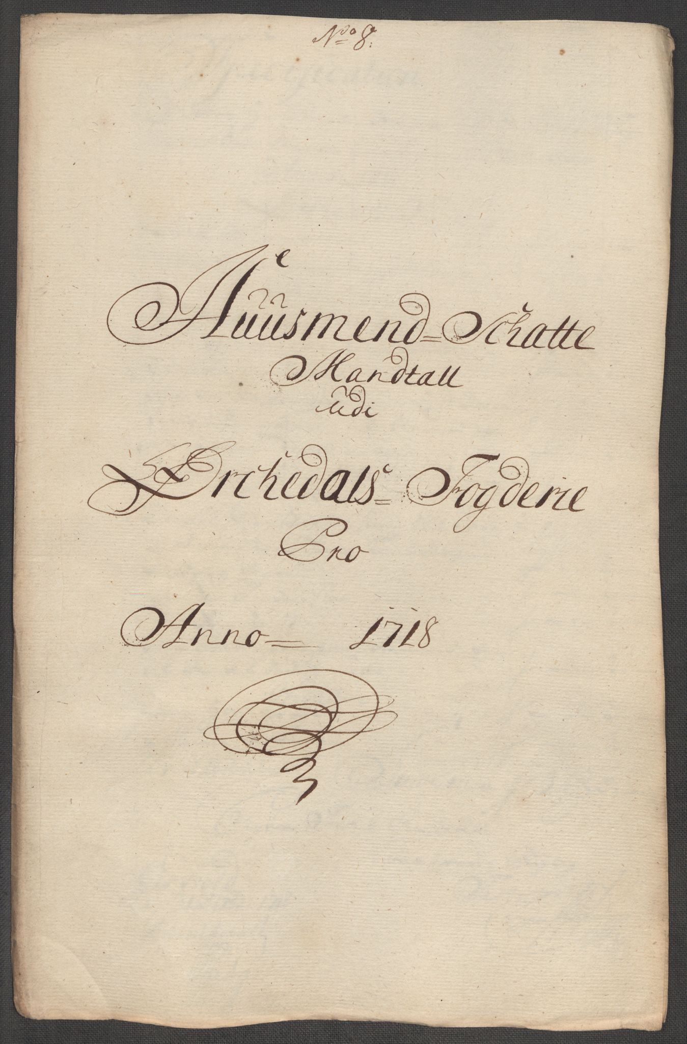 Rentekammeret inntil 1814, Reviderte regnskaper, Fogderegnskap, RA/EA-4092/R60/L3971: Fogderegnskap Orkdal og Gauldal, 1718, p. 138