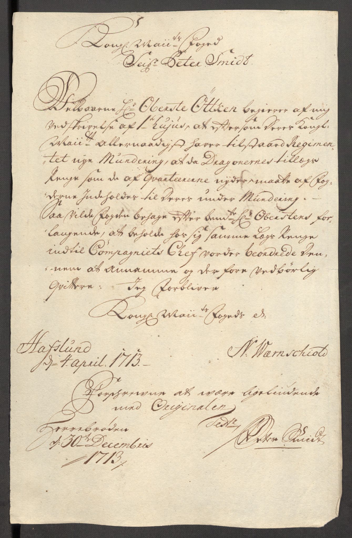 Rentekammeret inntil 1814, Reviderte regnskaper, Fogderegnskap, AV/RA-EA-4092/R01/L0022: Fogderegnskap Idd og Marker, 1713-1714, p. 164