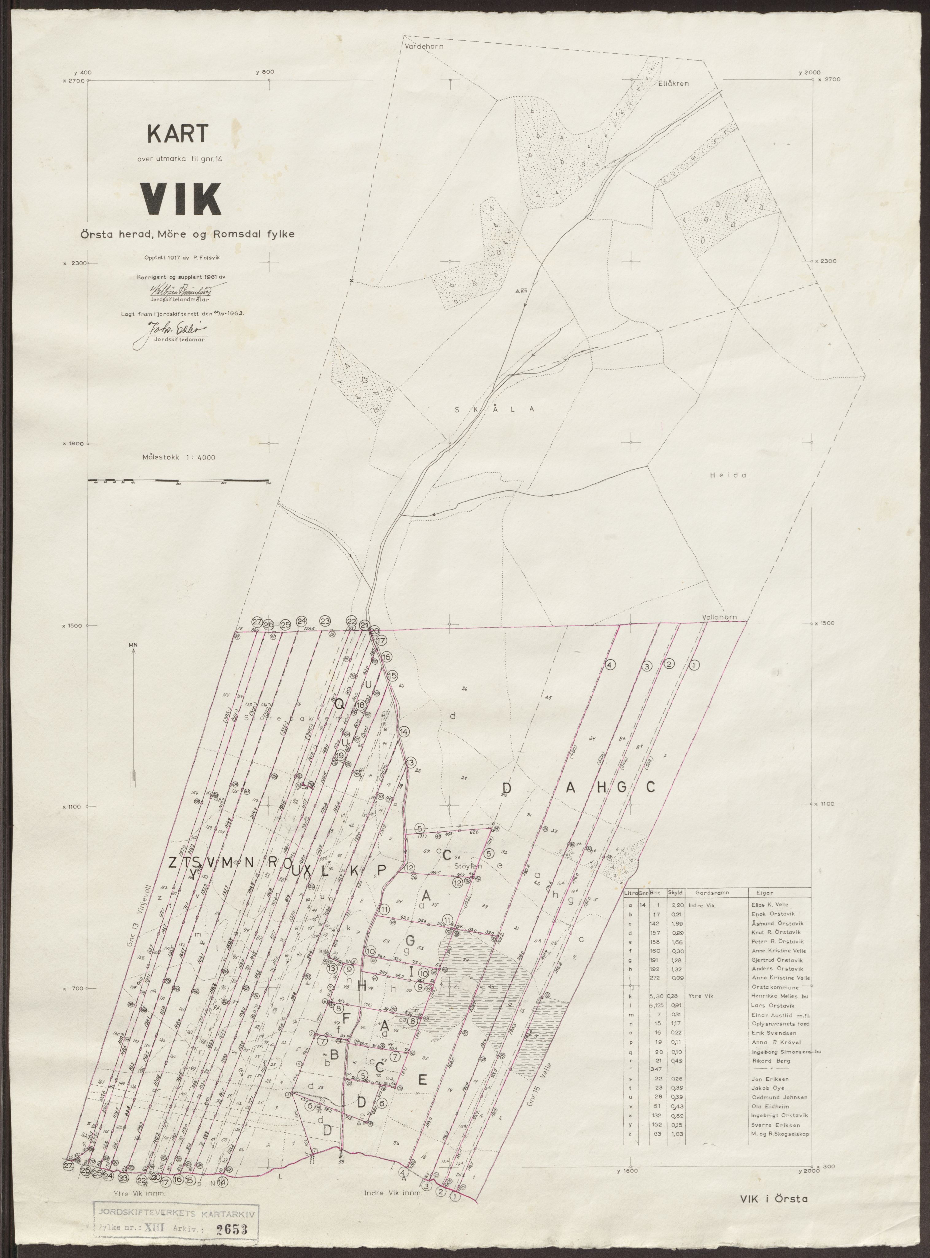 Jordskifteverkets kartarkiv, RA/S-3929/T, 1859-1988, p. 3330