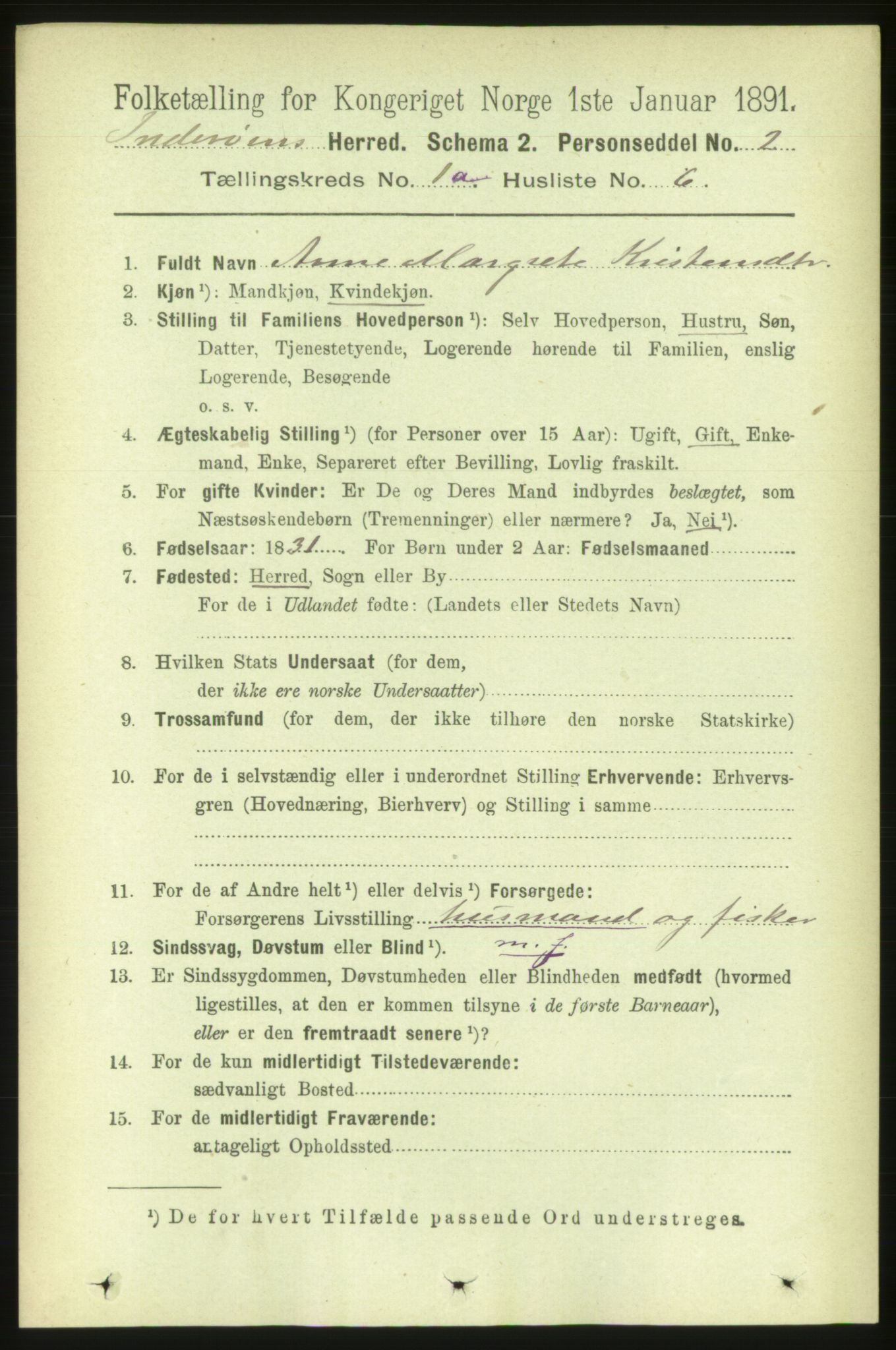 RA, 1891 census for 1729 Inderøy, 1891, p. 252