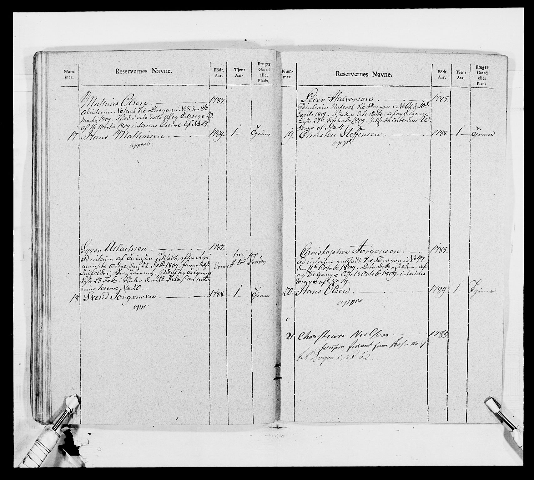 Generalitets- og kommissariatskollegiet, Det kongelige norske kommissariatskollegium, AV/RA-EA-5420/E/Eh/L0012: Smålenske dragonregiment, 1810, p. 57