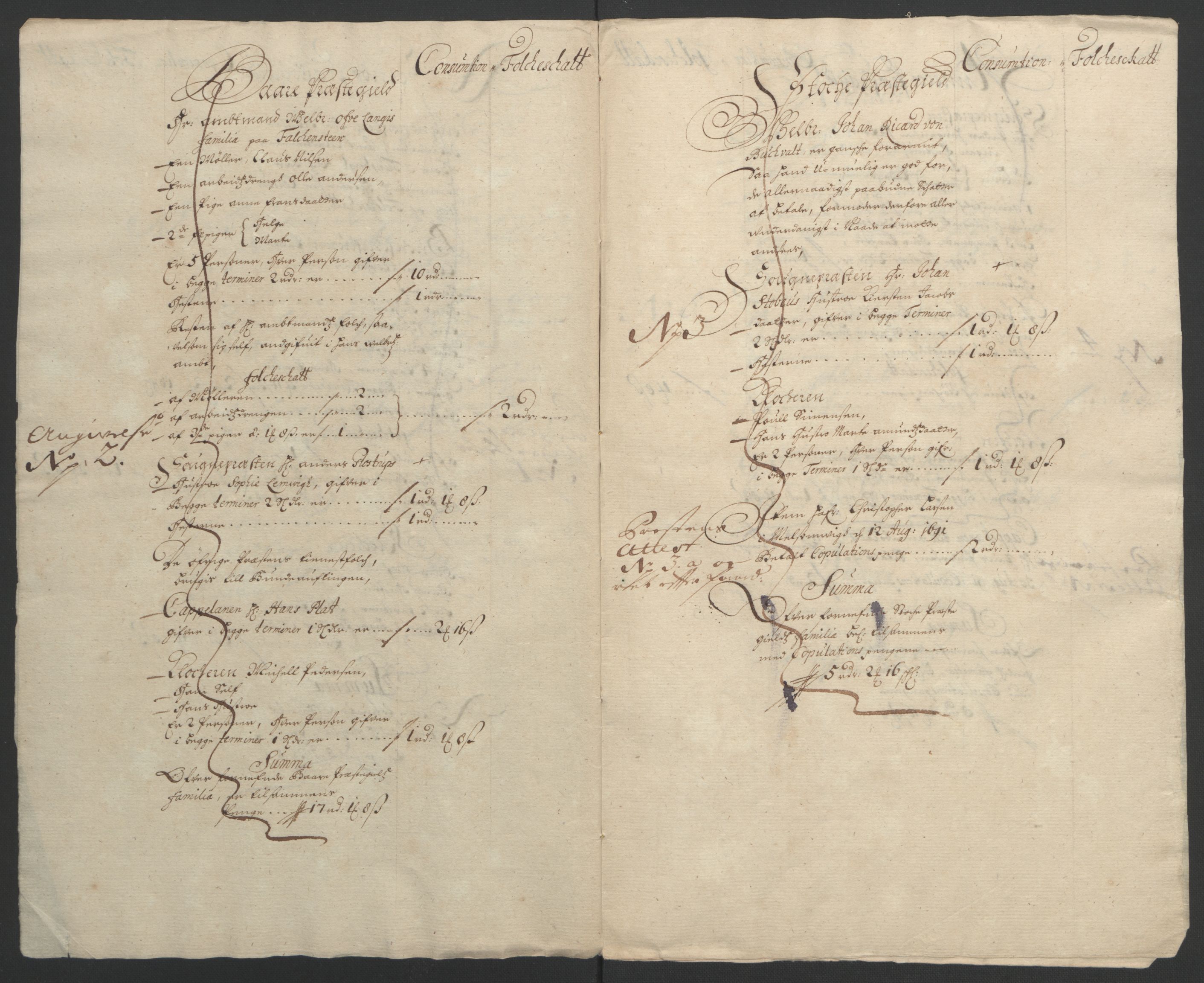 Rentekammeret inntil 1814, Reviderte regnskaper, Fogderegnskap, RA/EA-4092/R32/L1864: Fogderegnskap Jarlsberg grevskap, 1691, p. 111