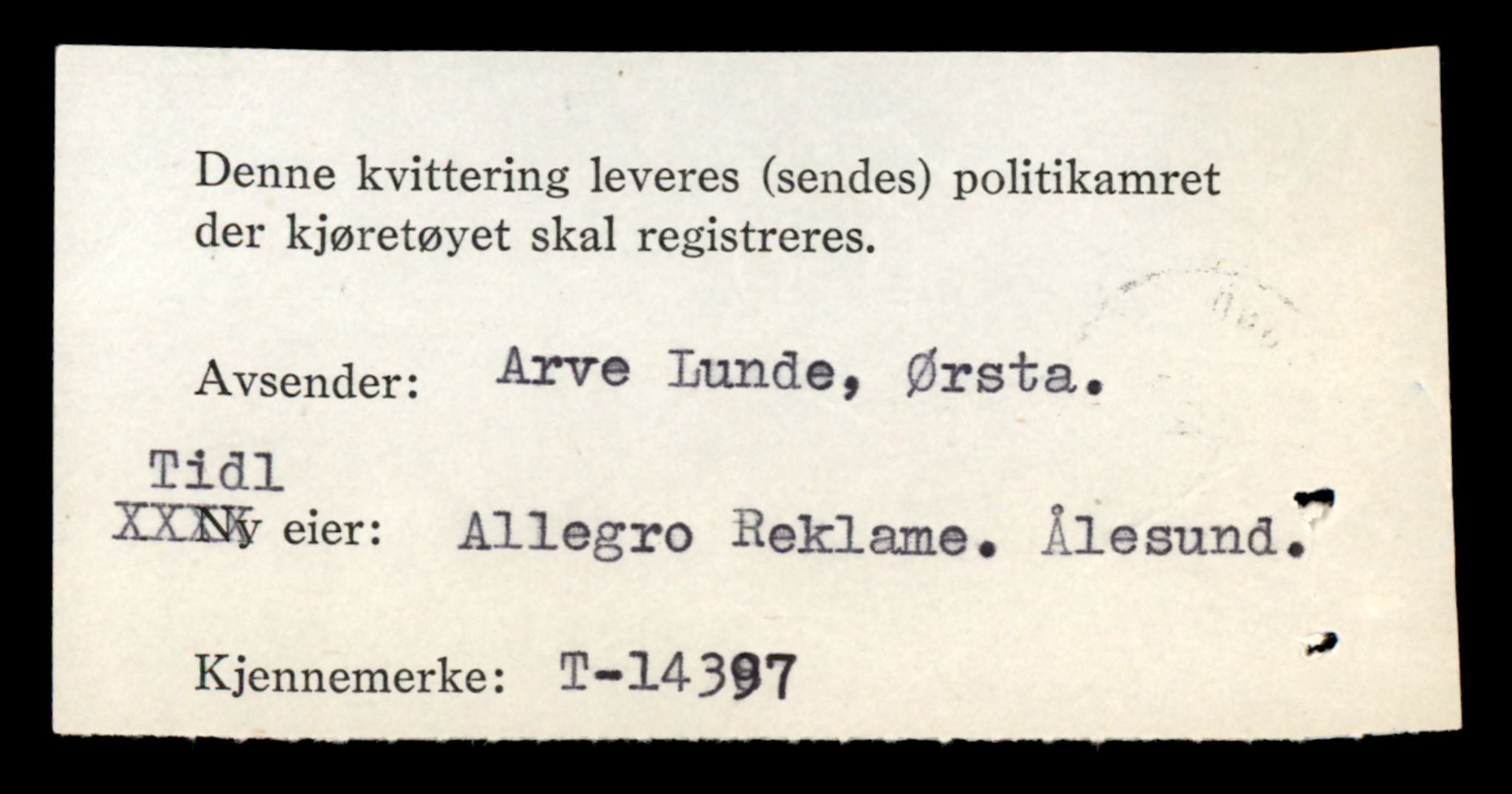 Møre og Romsdal vegkontor - Ålesund trafikkstasjon, AV/SAT-A-4099/F/Fe/L0045: Registreringskort for kjøretøy T 14320 - T 14444, 1927-1998, p. 1986
