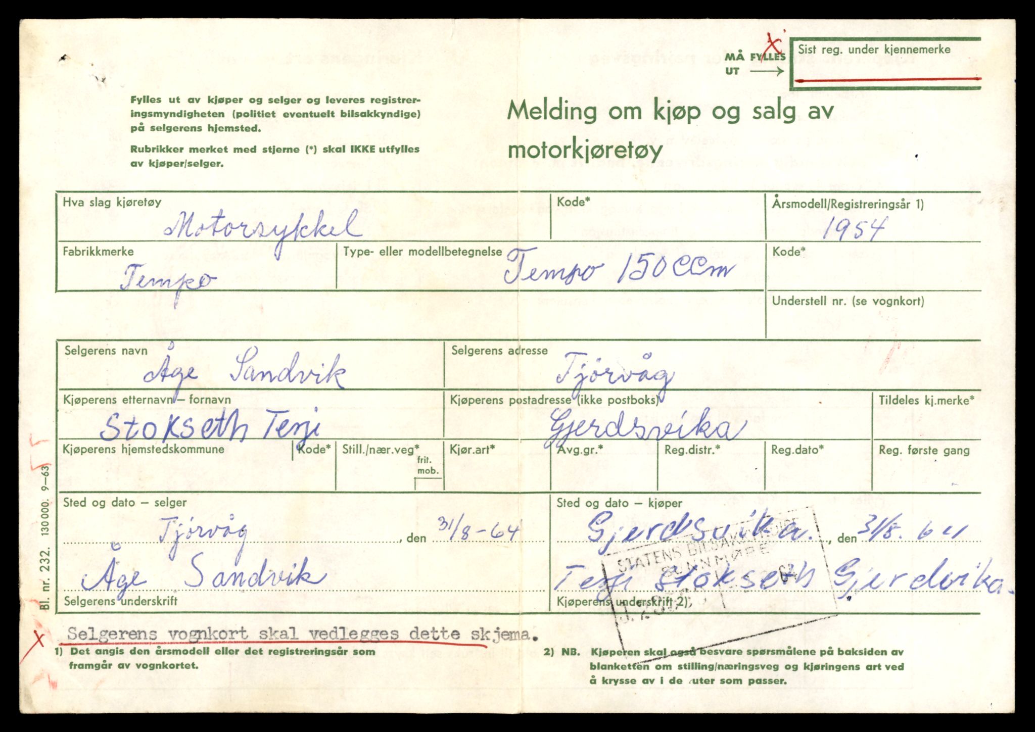 Møre og Romsdal vegkontor - Ålesund trafikkstasjon, AV/SAT-A-4099/F/Fe/L0038: Registreringskort for kjøretøy T 13180 - T 13360, 1927-1998, p. 2169
